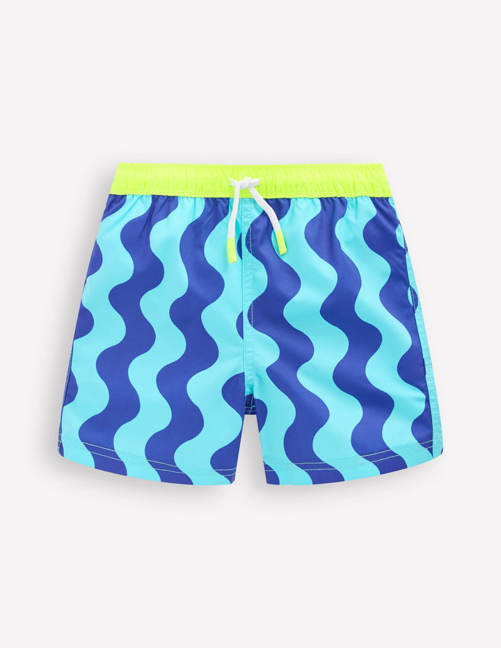 Swim Shorts-Blue Waves