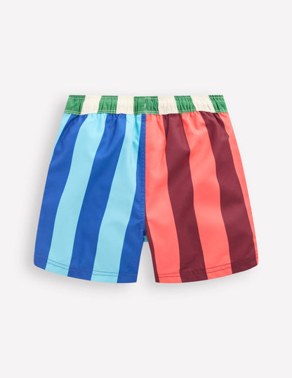 Swim Shorts-Vertical Multi Stripe-3