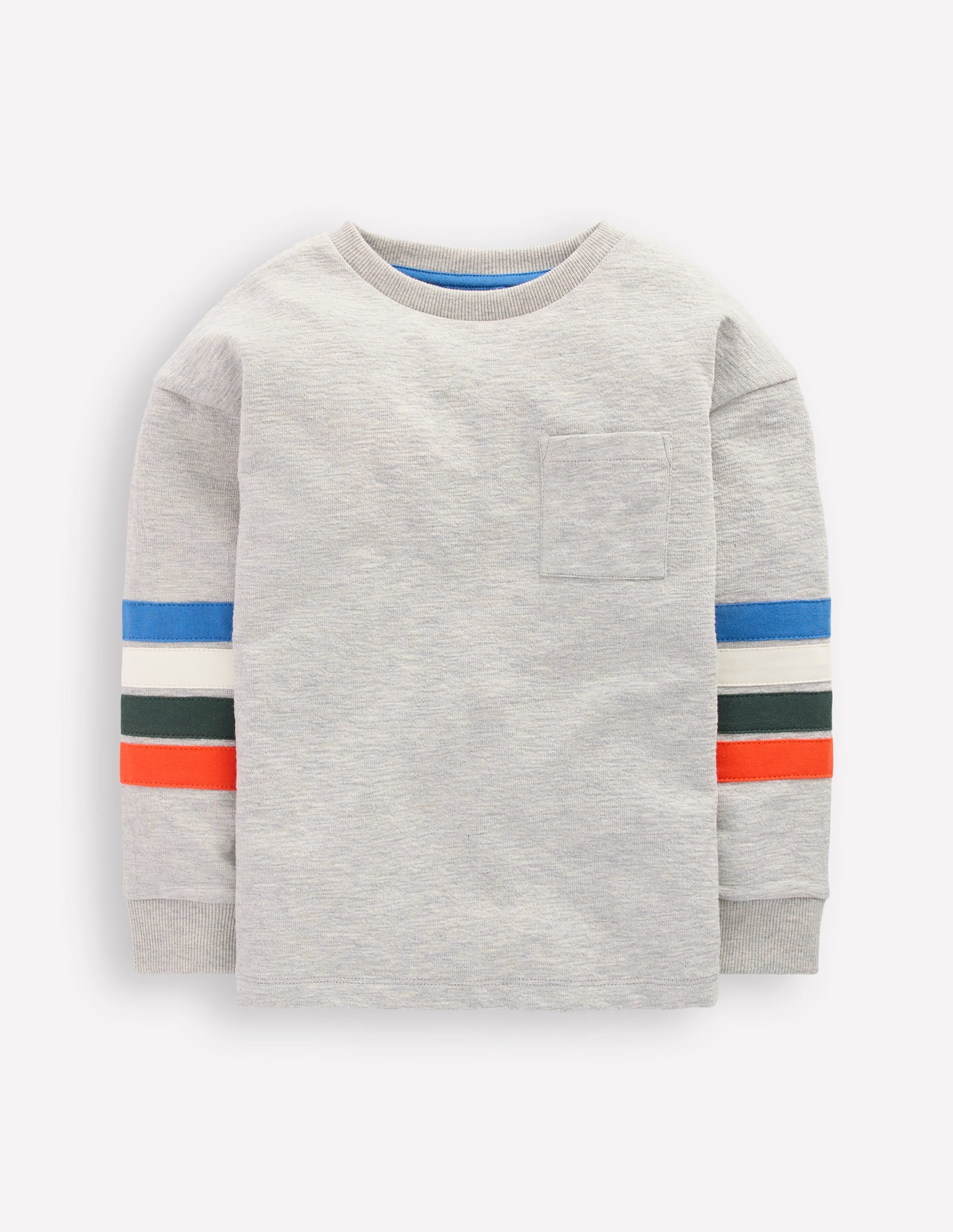 Relaxed Mid-weight T-shirt-Grey Marl - Image 1