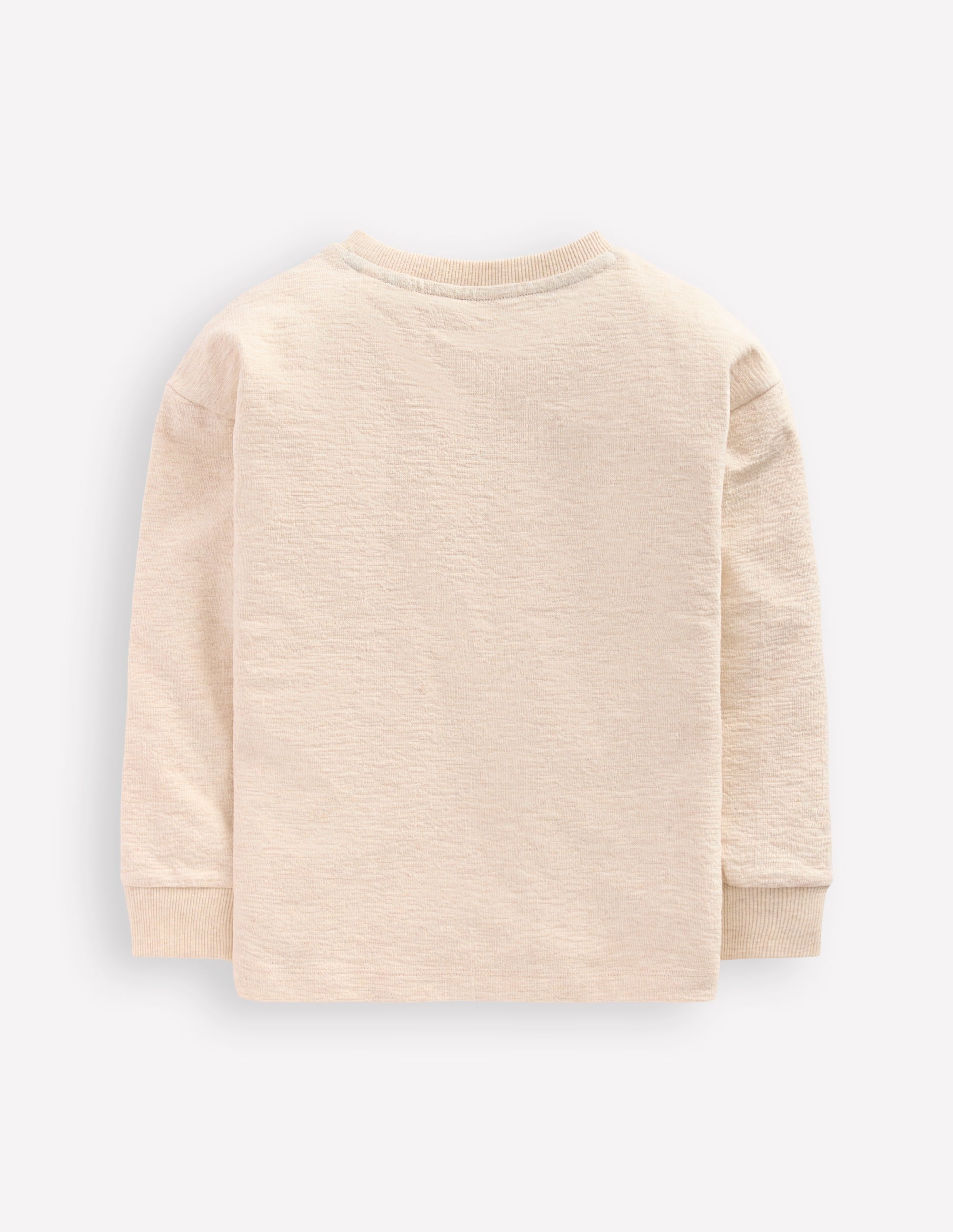 Relaxed Mid-weight T-shirt-Oatmeal Marl - Image 4