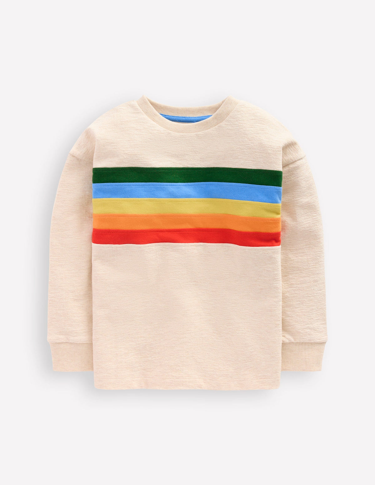 Relaxed Mid-weight T-shirt-Oatmeal Marl - Image 3