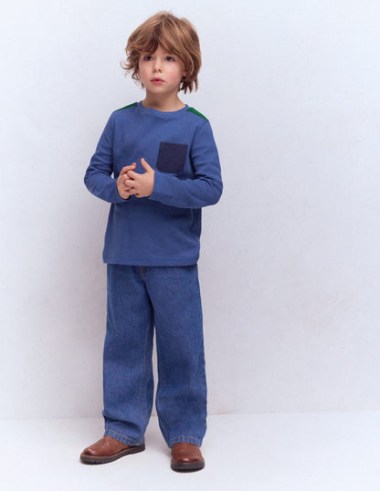 Waffle T-shirt-Regatta Colourblock-1