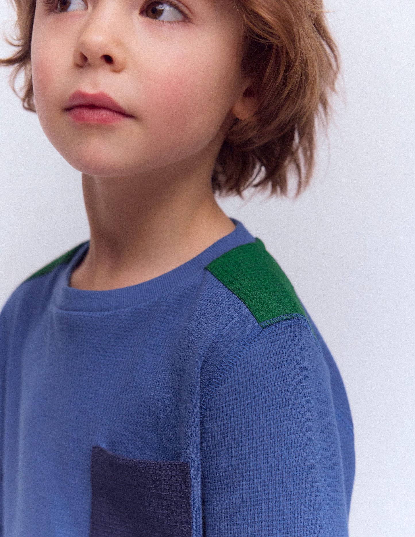 Waffle T-shirt-Regatta Colourblock