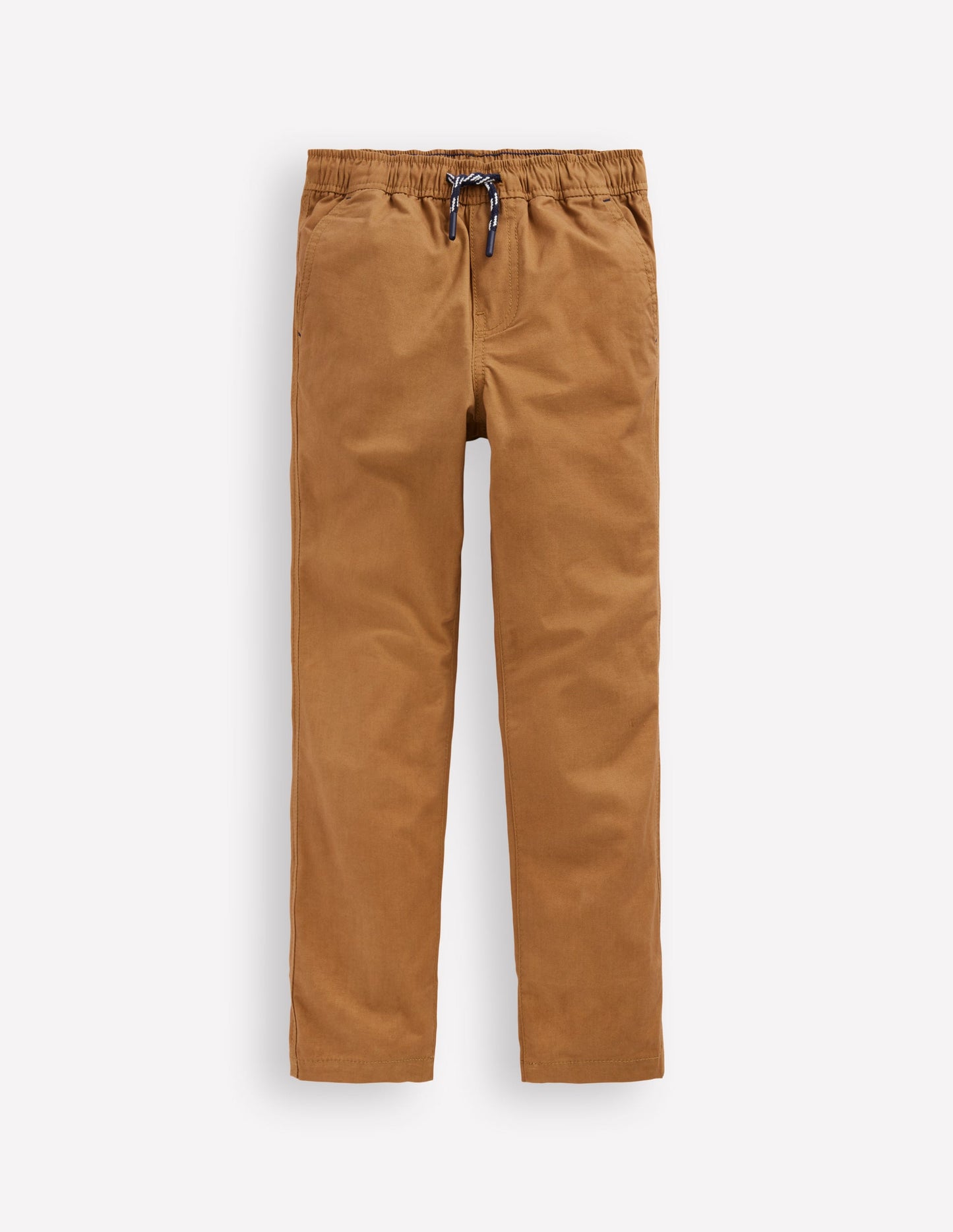 Slim Pull-on Pants-Butterscotch Brown
