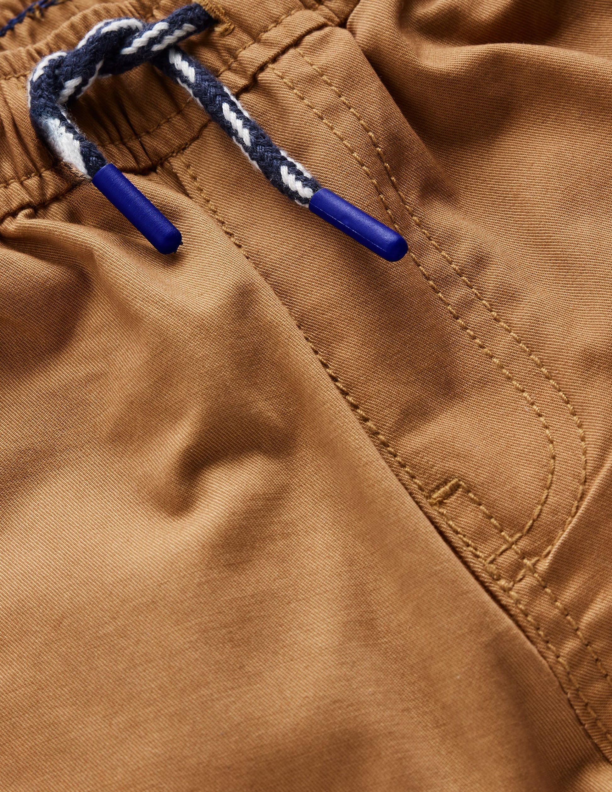 Slim Pull-on Pants-Butterscotch Brown-7