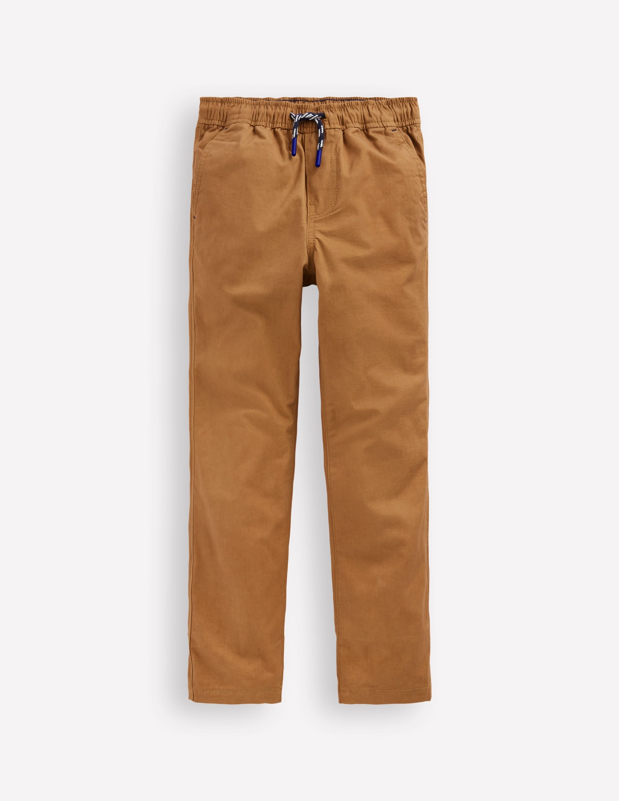 Slim Pull-on Pants-Butterscotch Brown - Image 3