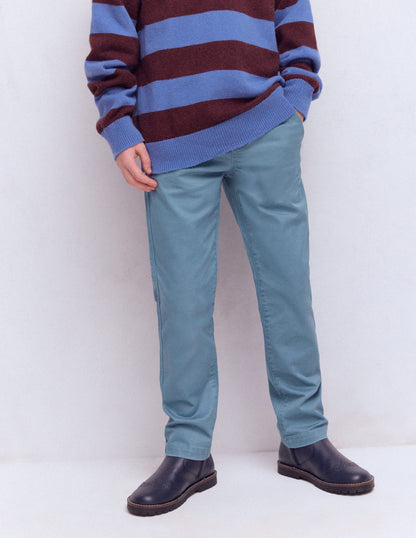 Slim Pull-on Pants-Bering sea-2