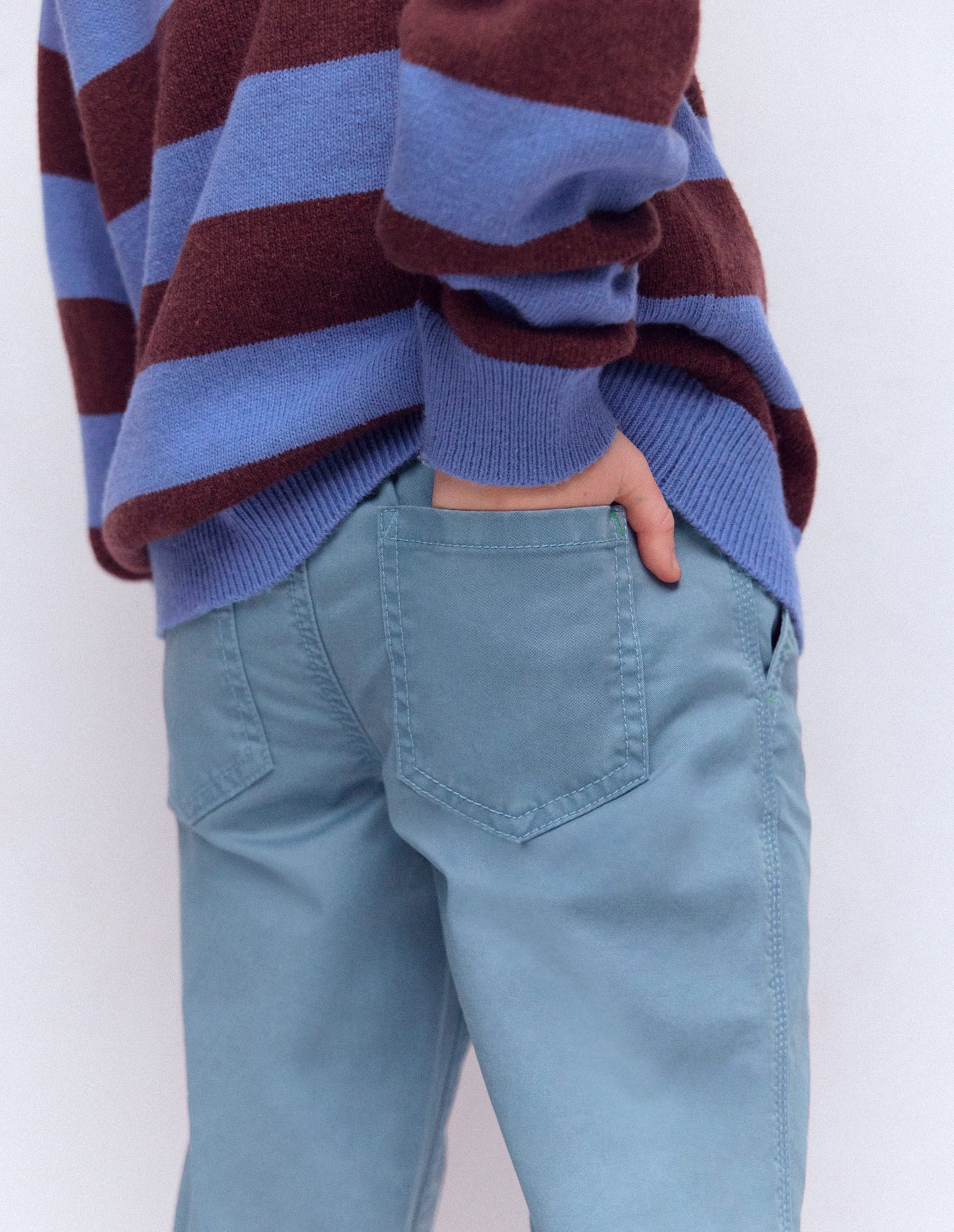 Slim Pull-on Pants-Bering sea