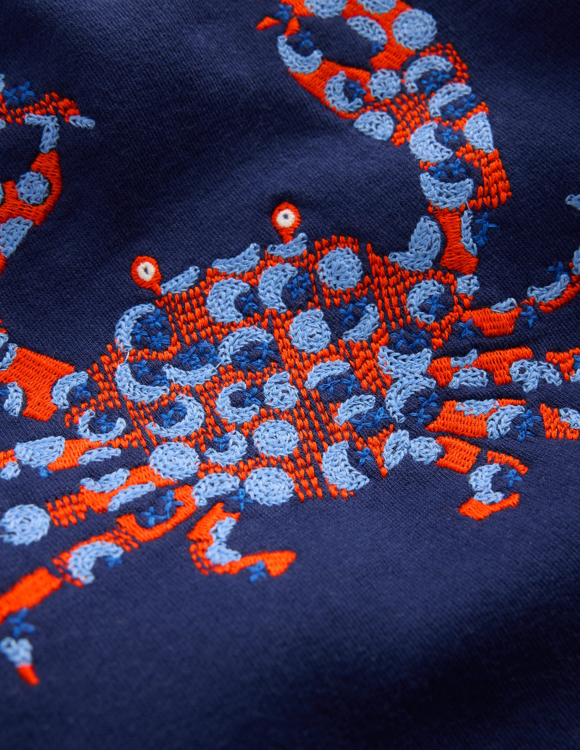 Fun Sweatshirt-College Navy Seacreatures - Image 3