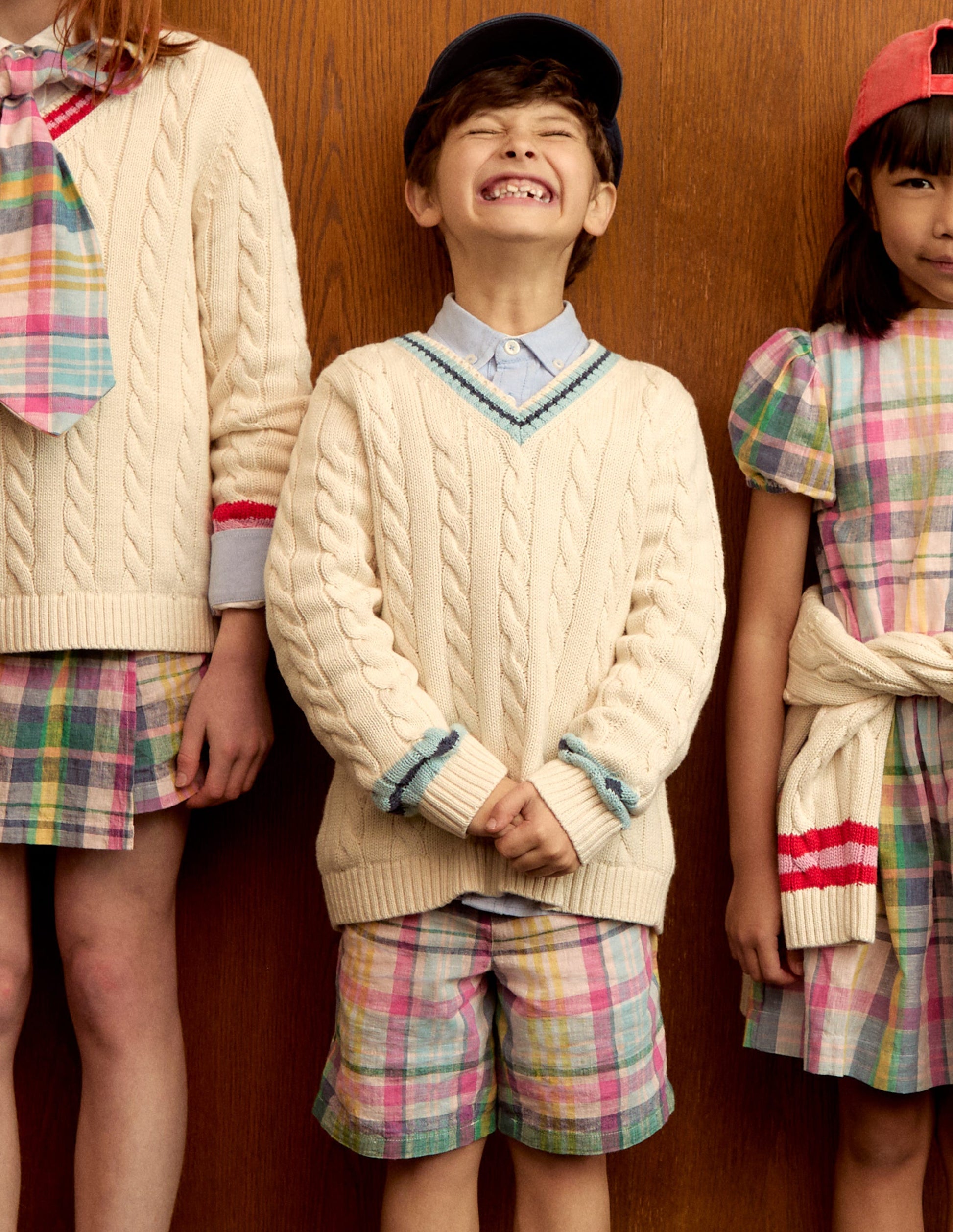 Madras Check Shorts-Madras Check-1