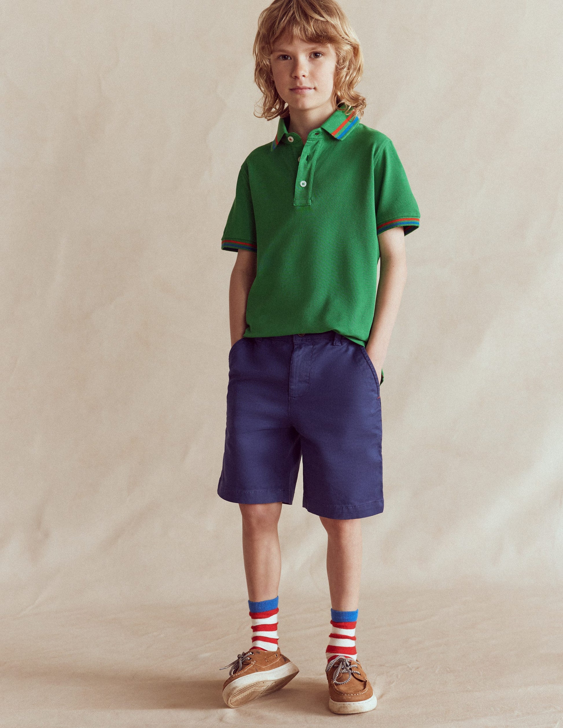 Piqué Polo Shirt-Highland Green-1