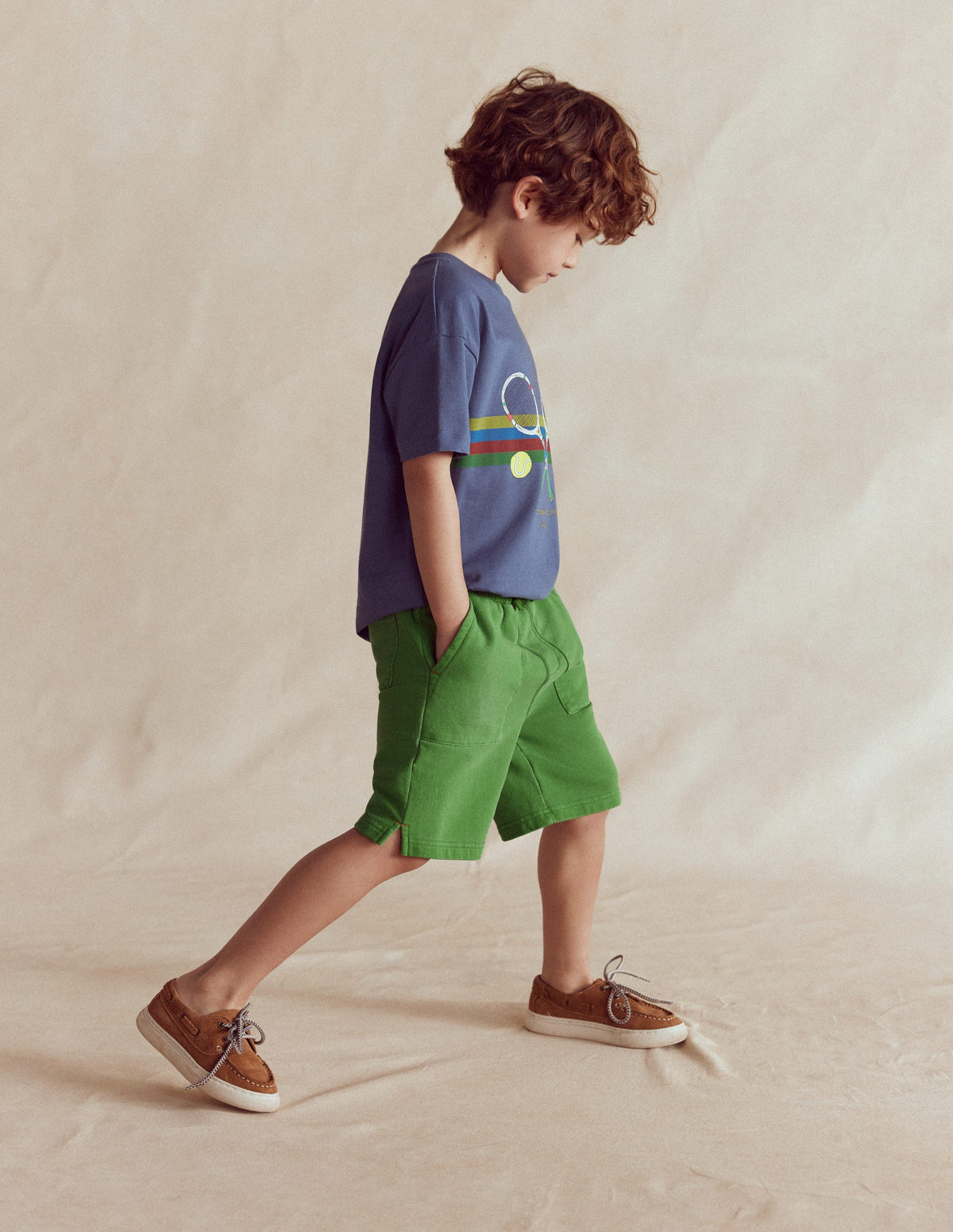 Garment Dye Sweatshorts-Mint Green - Image 1