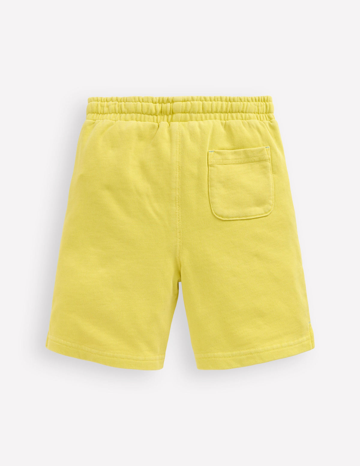 Garment Dye Sweatshorts-Sherbet Lime Yellow - Image 3