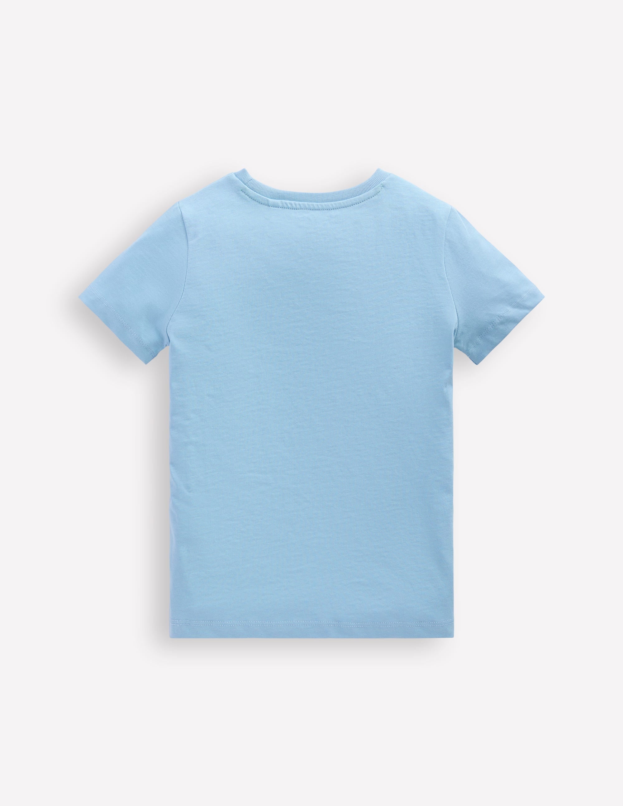 Short Sleeve Graphic T-shirt-Glacier Blue Jeep - Image 2