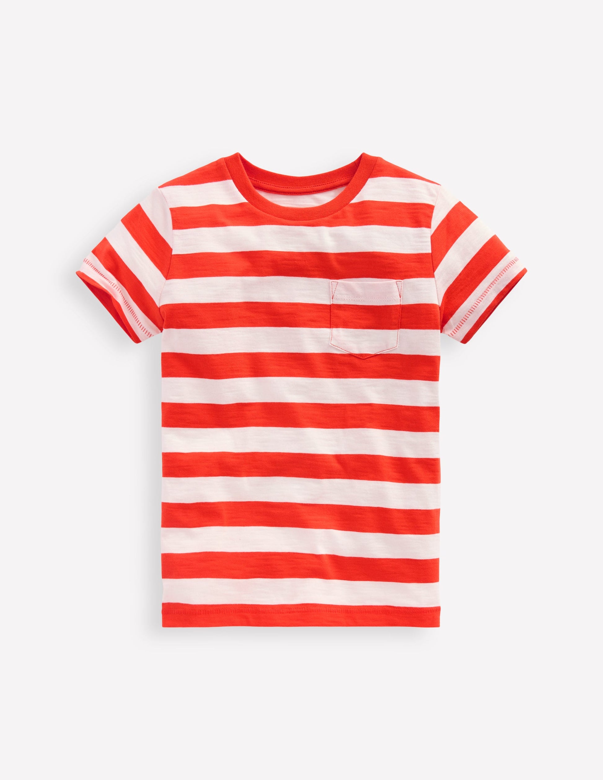 Everyday Short Sleeve T-Shirt-Fiesta / Coconut Milk-1