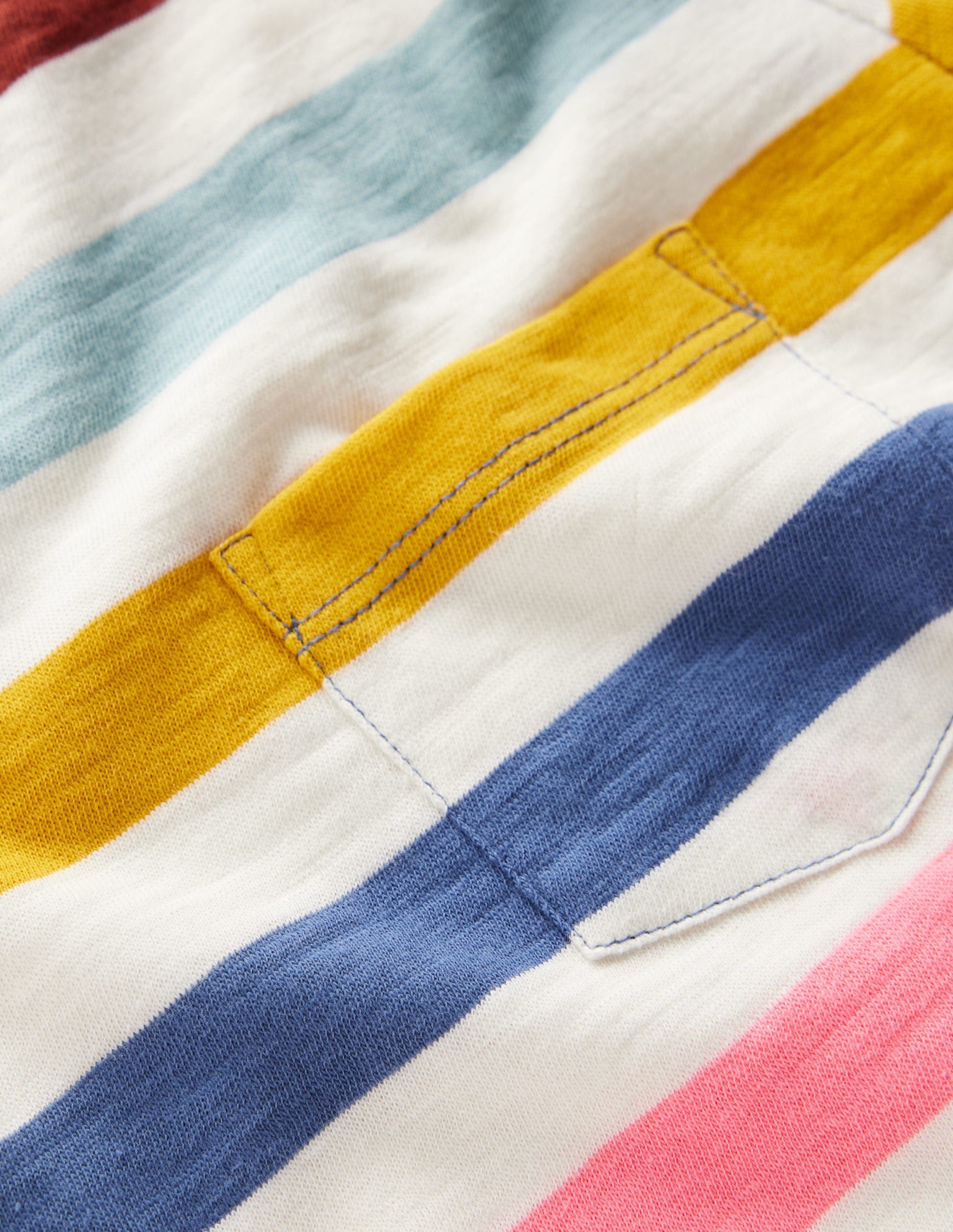 Everyday Short Sleeve T-Shirt-Multi Stripe-3