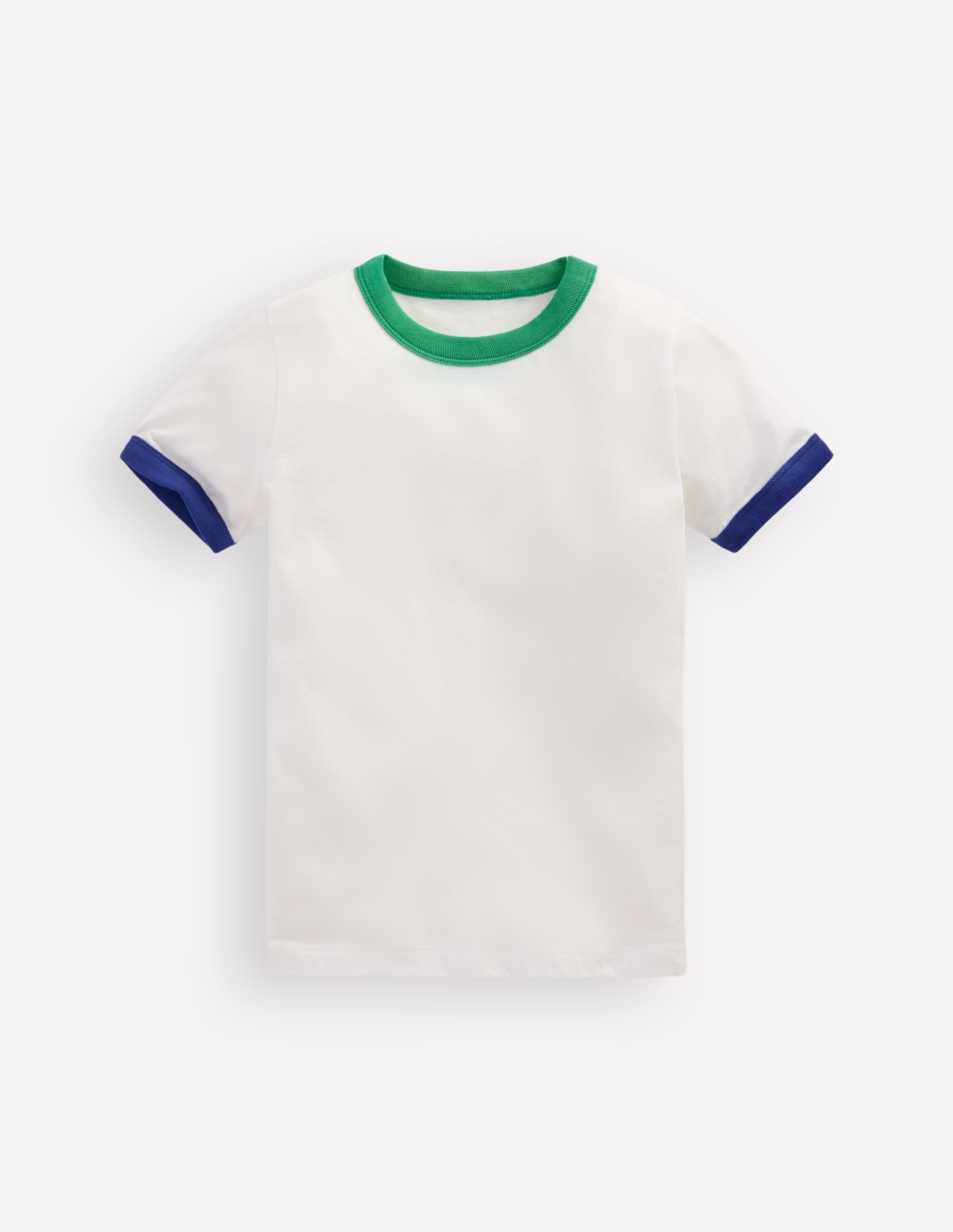 Ringer T-shirt-ivory - Image 1