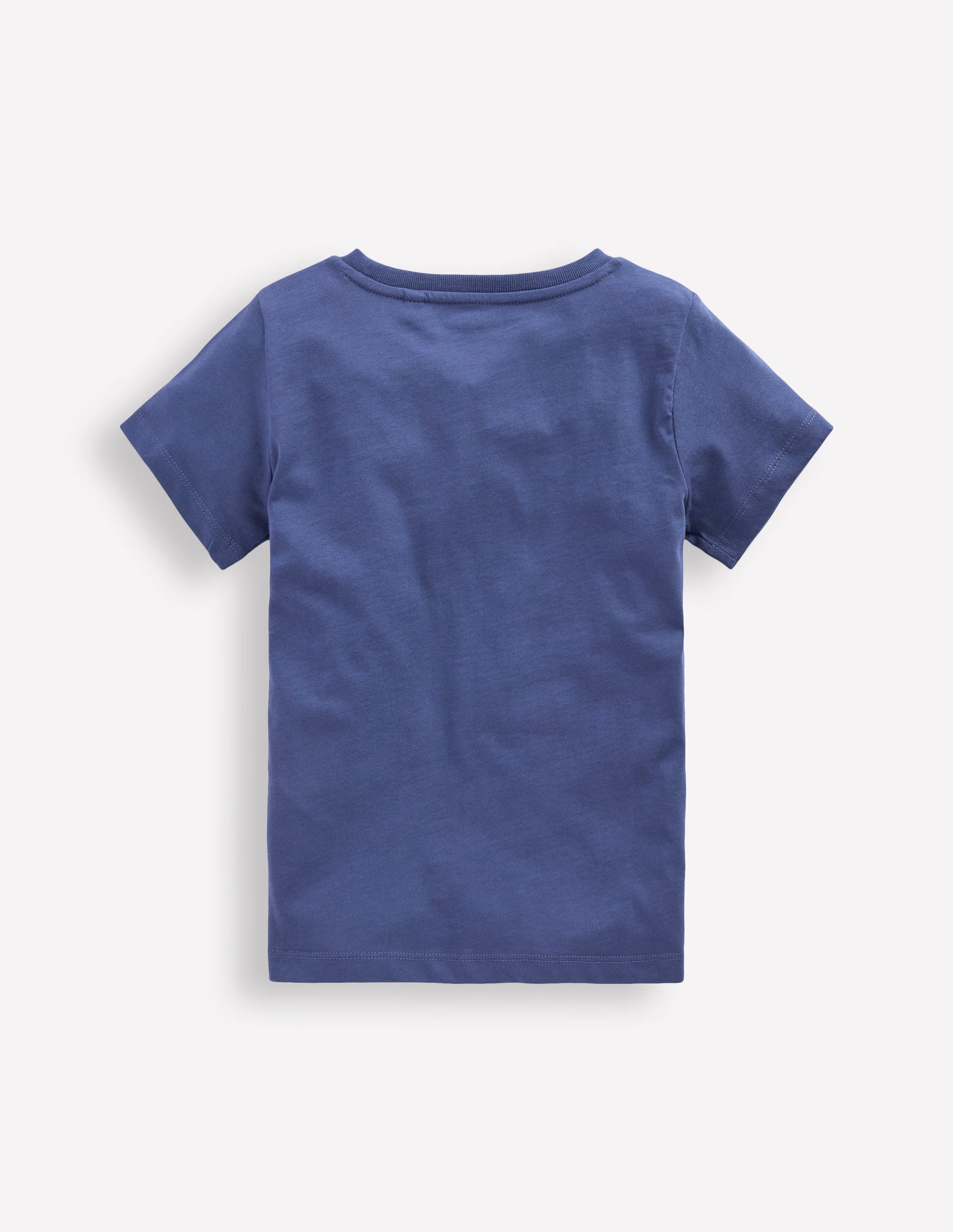 Glow-In-The-Dark T-shirt-Robot Blue Marl Moon-3