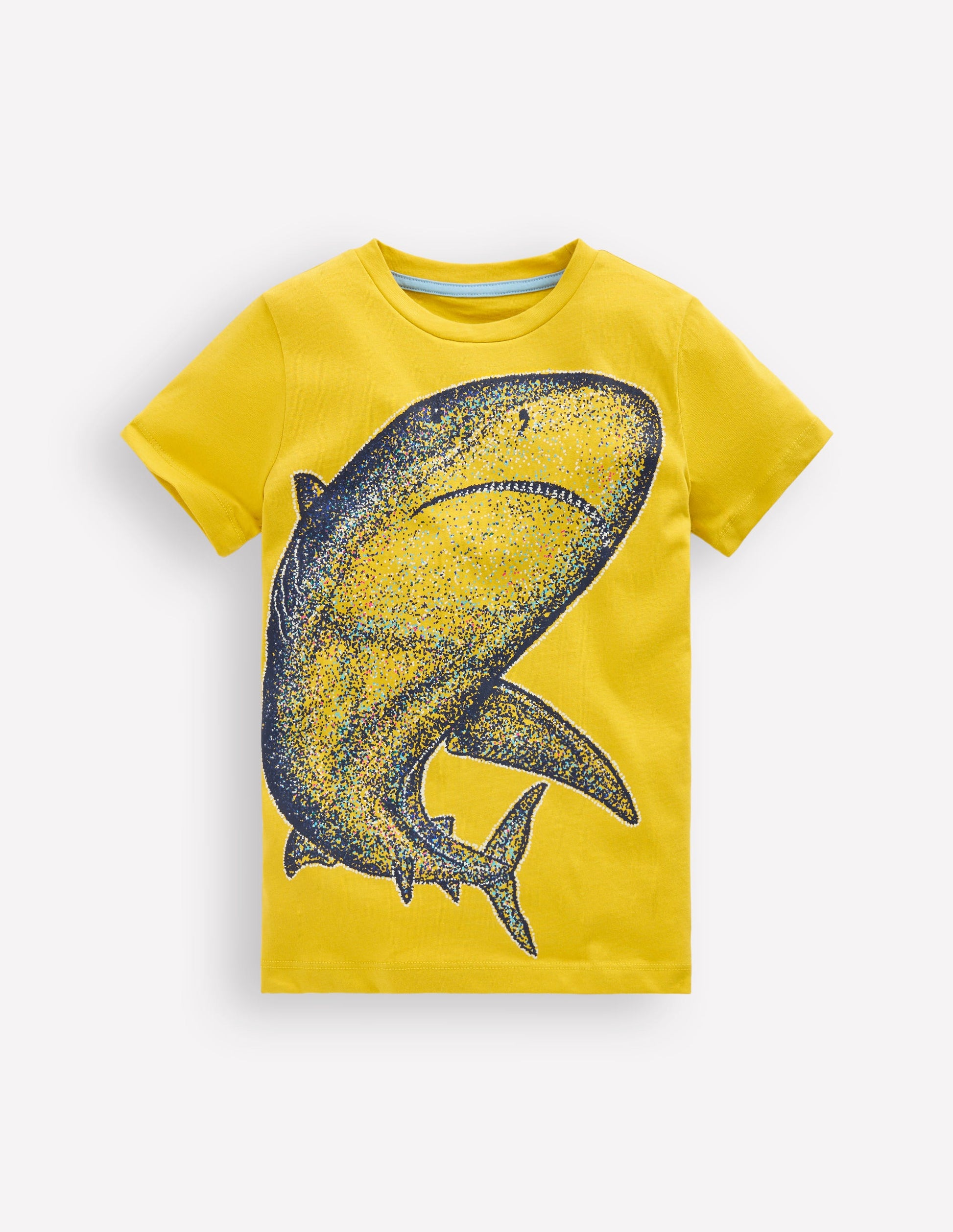 Glow-In-The-Dark T-shirt-Yellow Shark-1