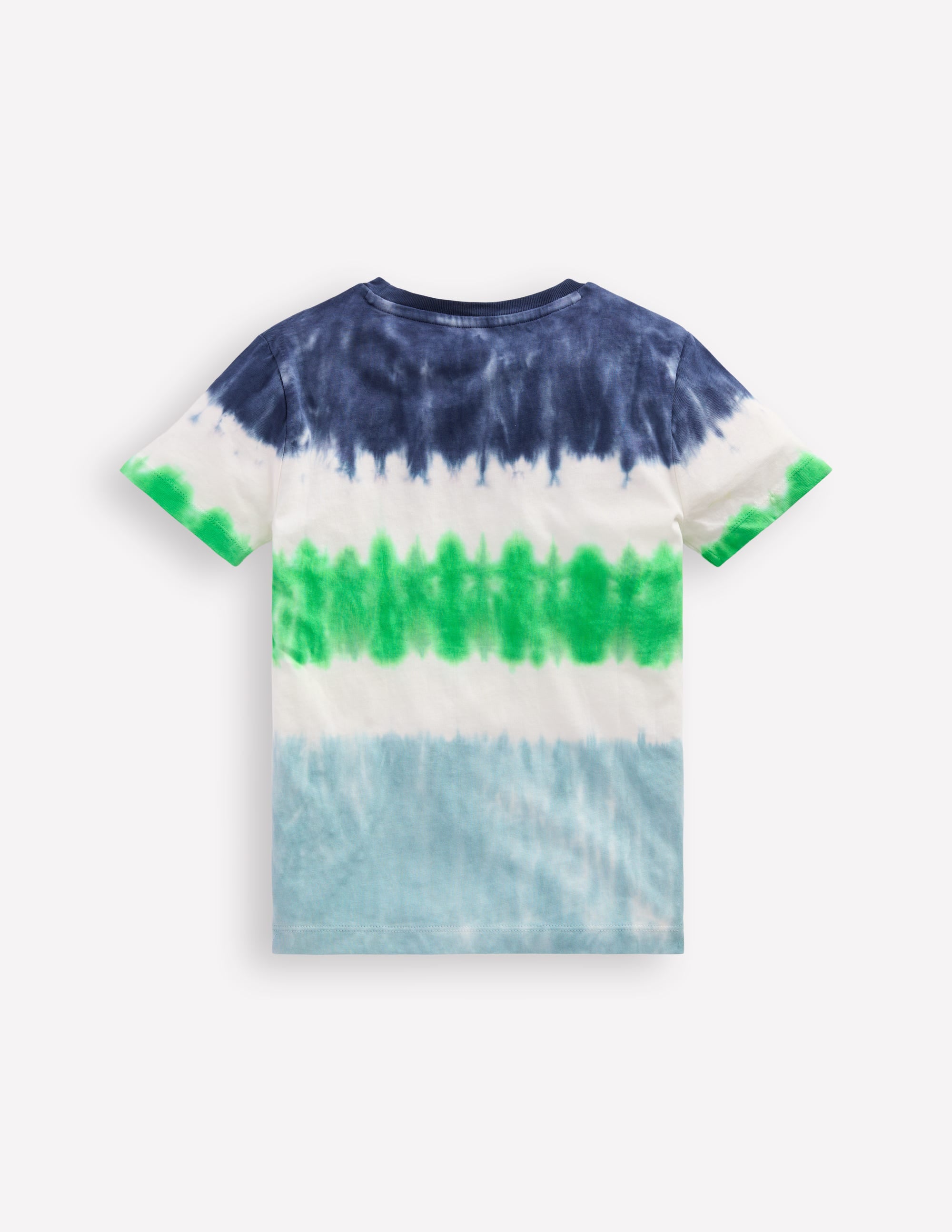 Tie Dye T - shirt - Blue Multi Stripe | Boden USA