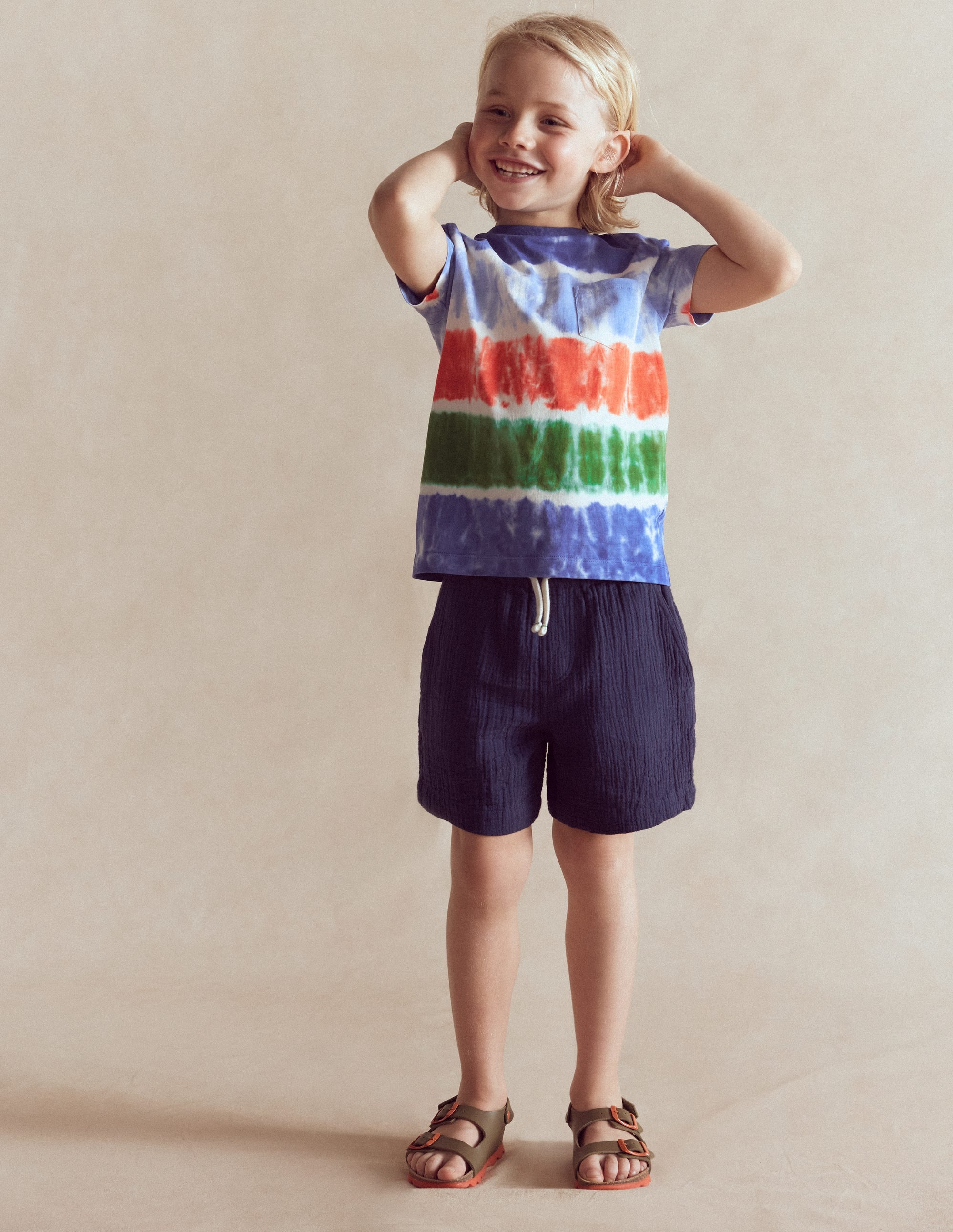 Tie Dye T-shirt-Multi - Image 1