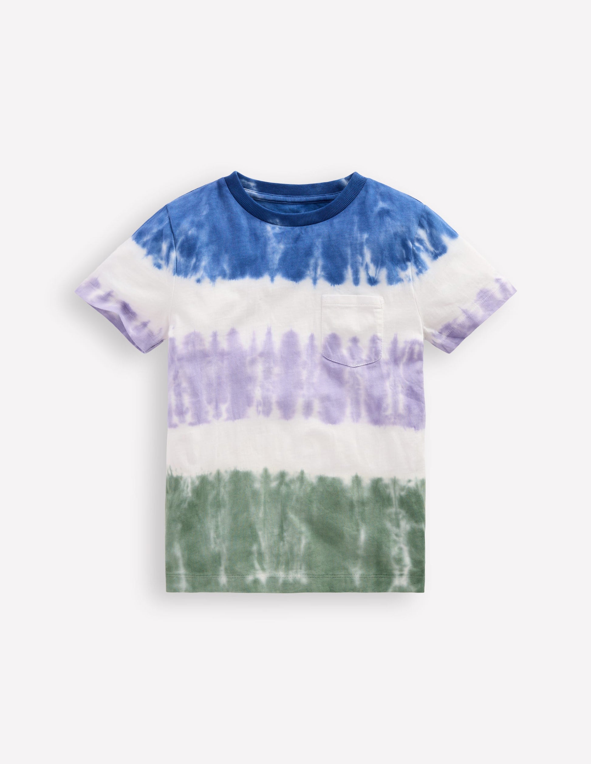 Tie Dye T-shirt-Purple Multi-1