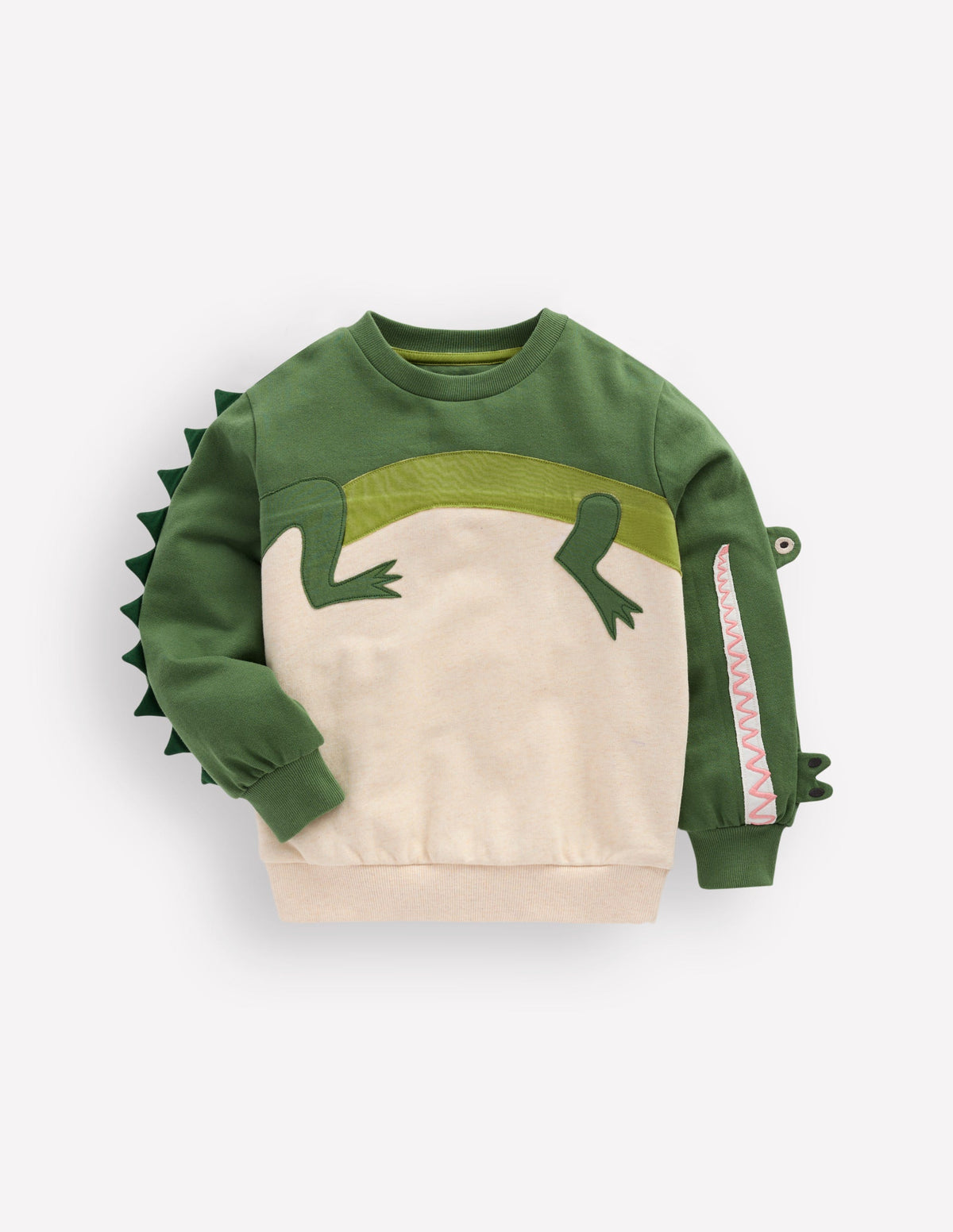3D Animal Sweatshirt-Croc - Image 1