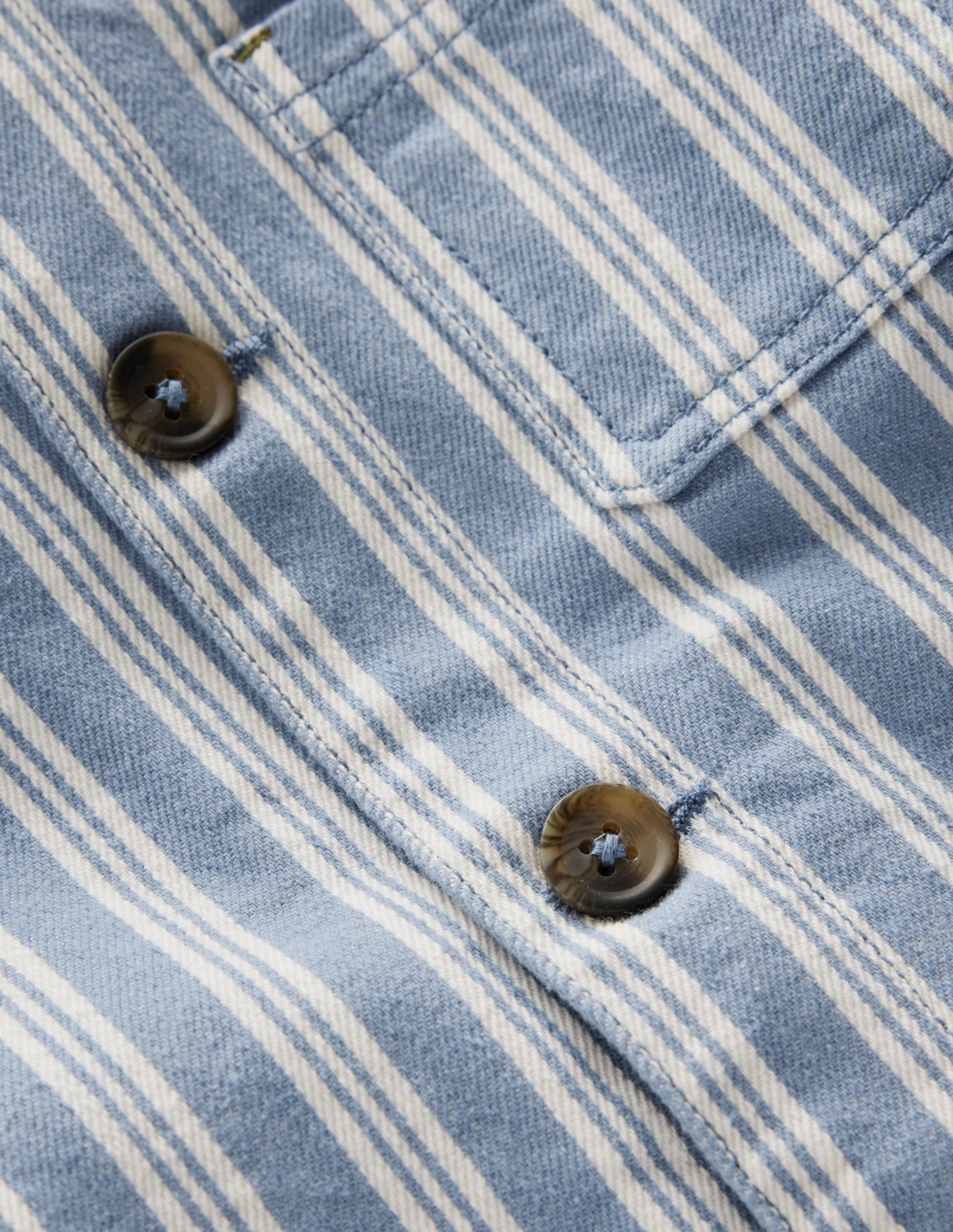 Twill Jacket-Grey Stripe-4