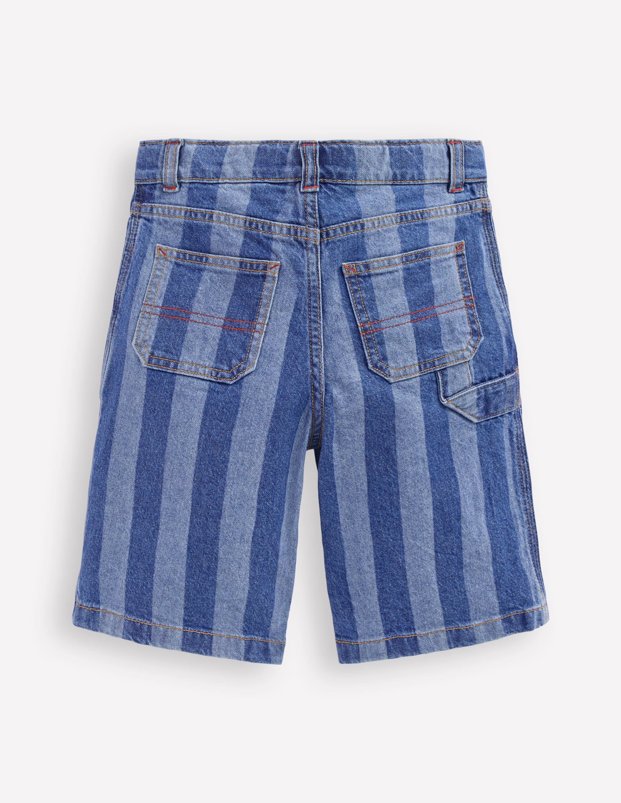 Carpenter Shorts-Shadow Stripe - Image 2