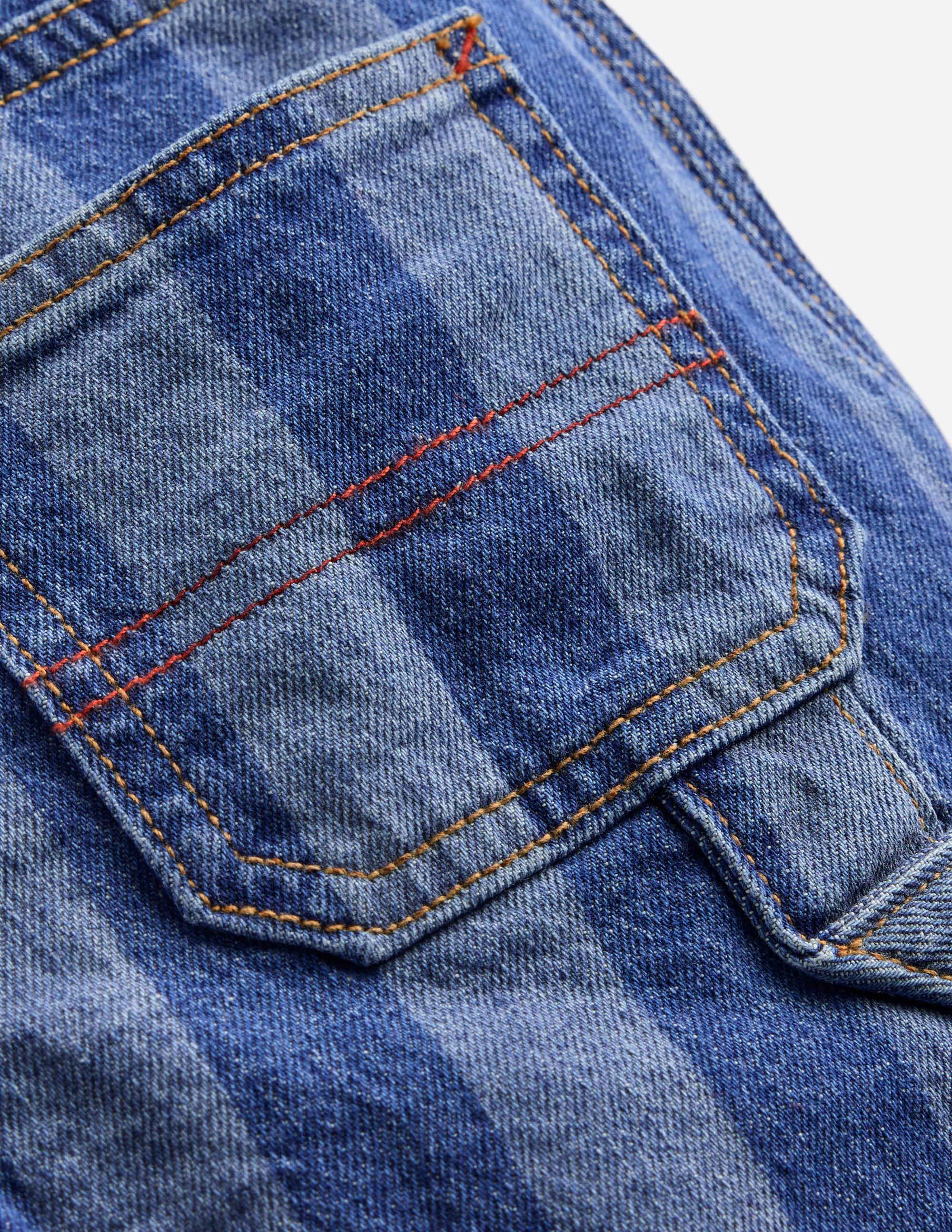 Carpenter Shorts-Shadow Stripe - Image 3