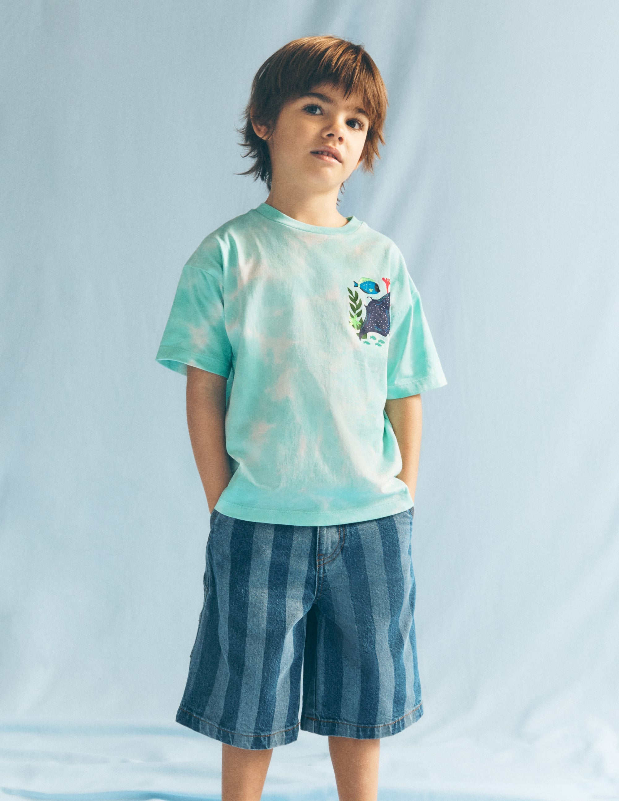 Carpenter Shorts-Shadow Stripe - Image 5