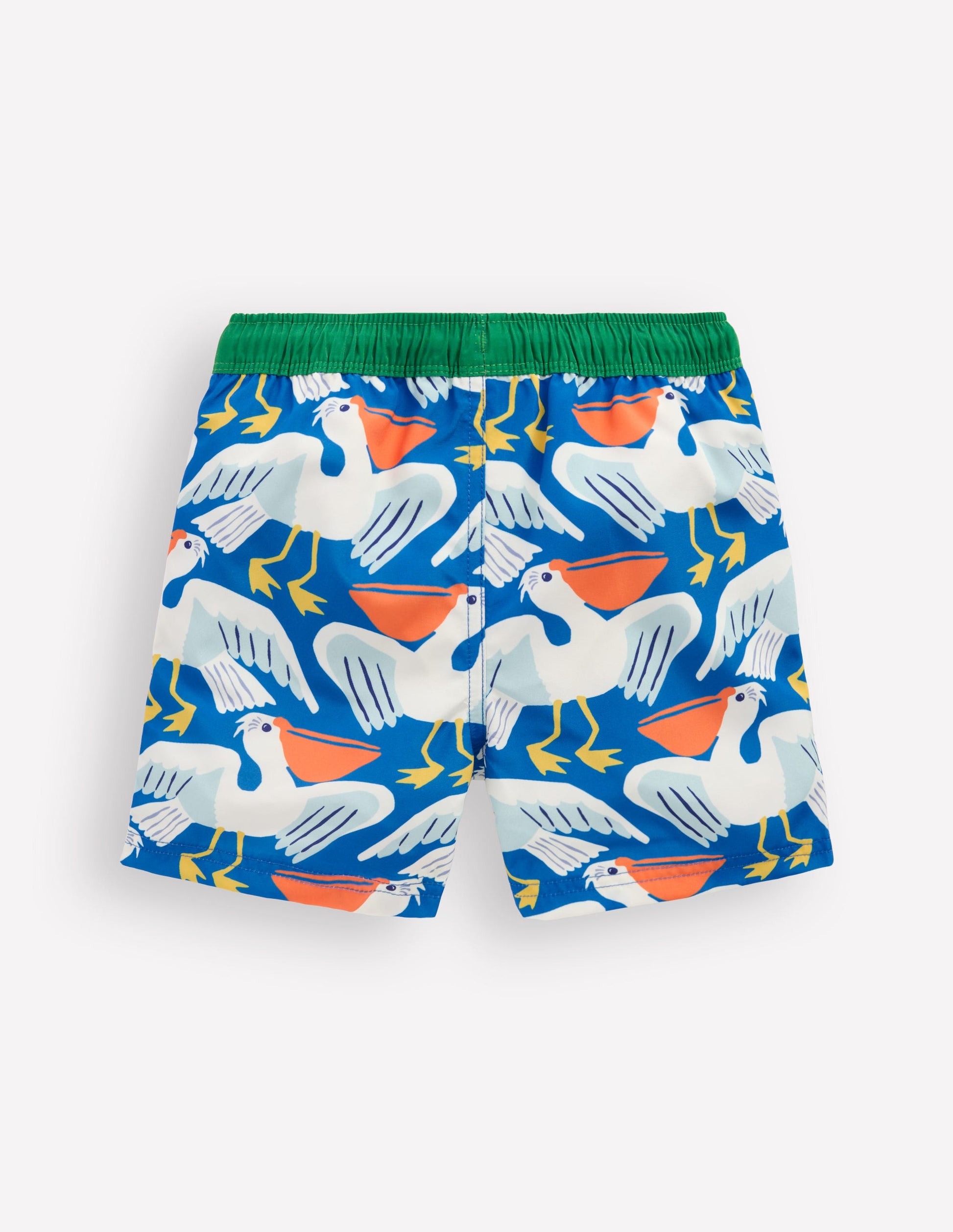 Swim Shorts-Kingfisher Blue Pelicans-2