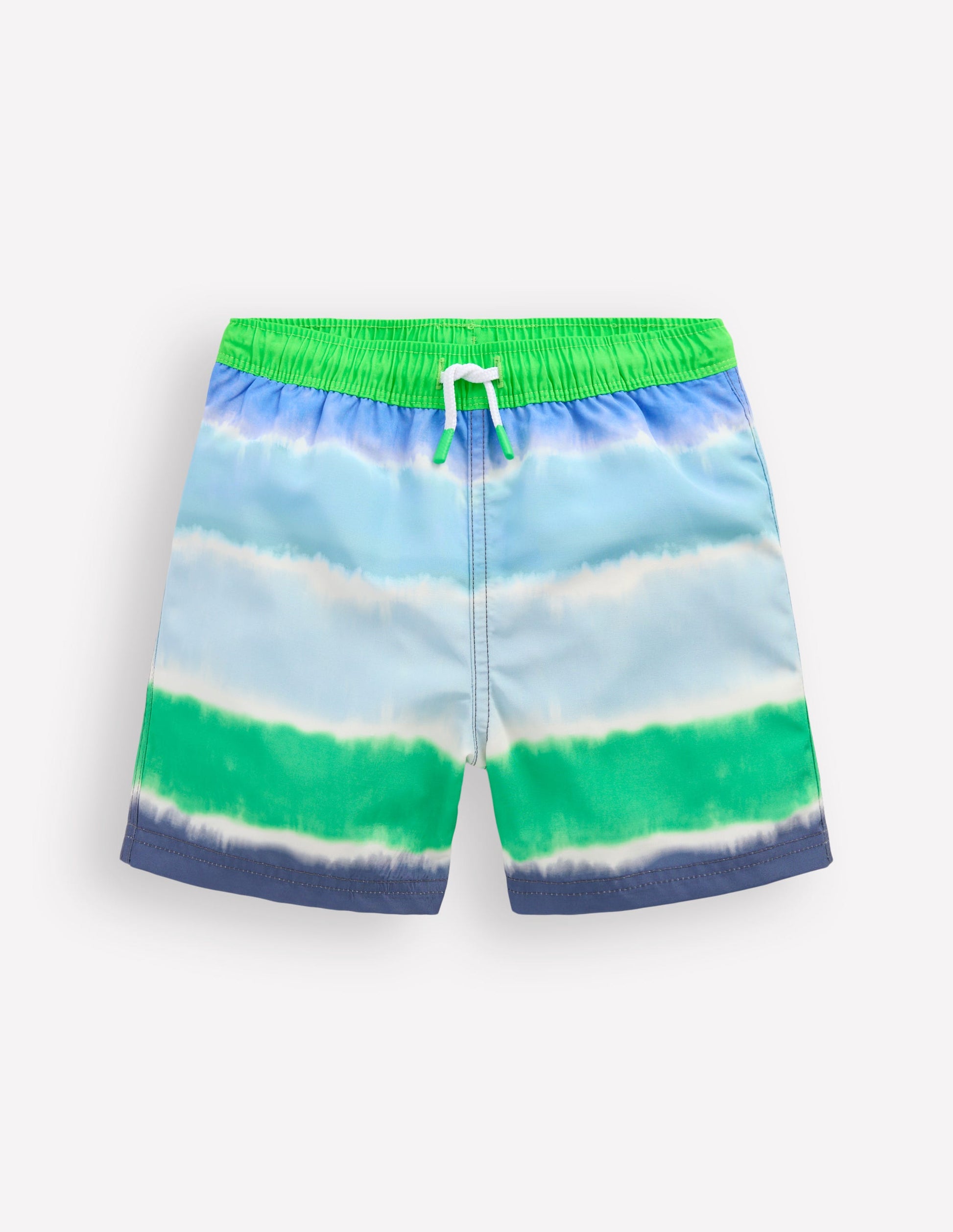Swim Shorts-Blue Tie Dye-1