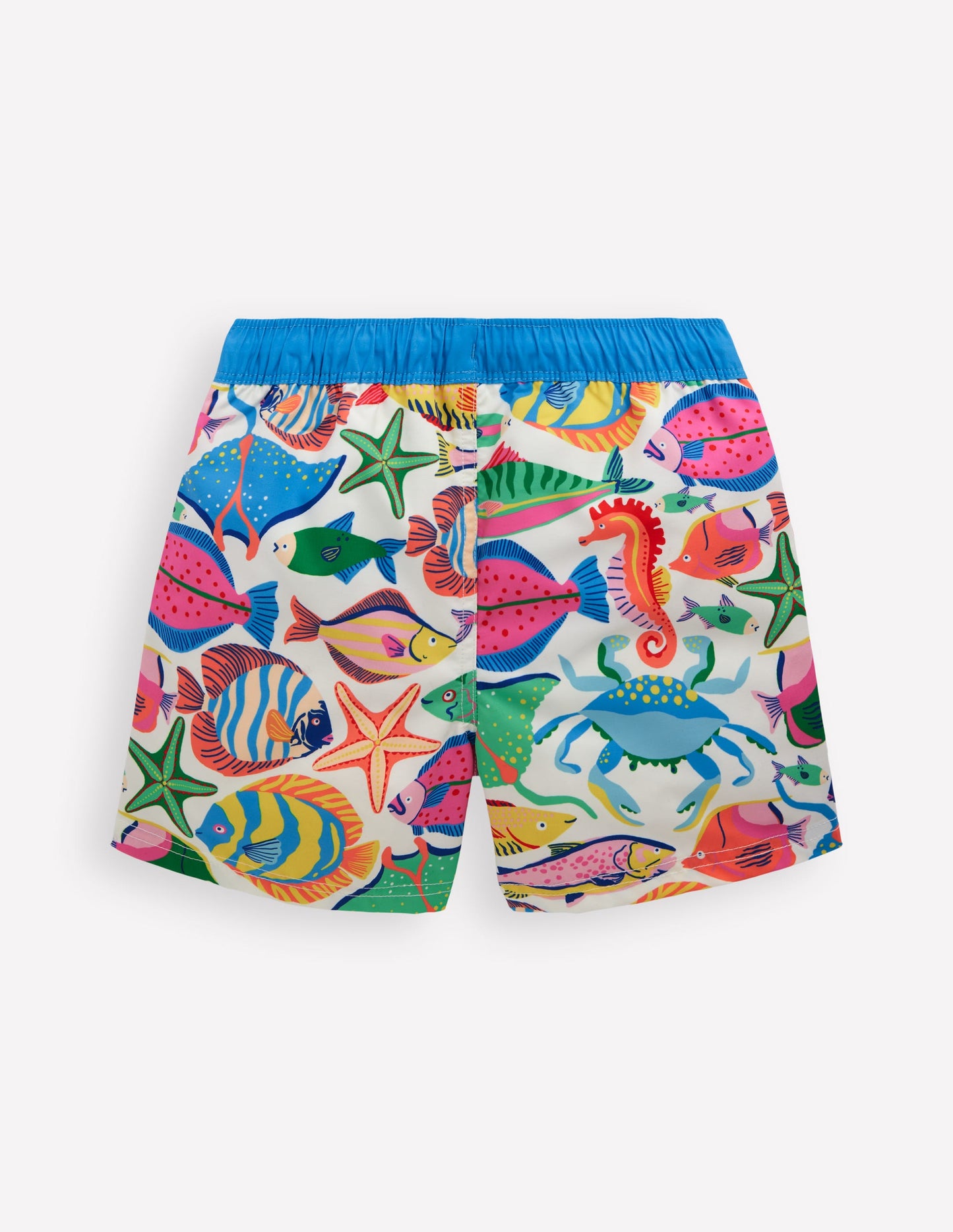 Swim Shorts-Swimming Fish