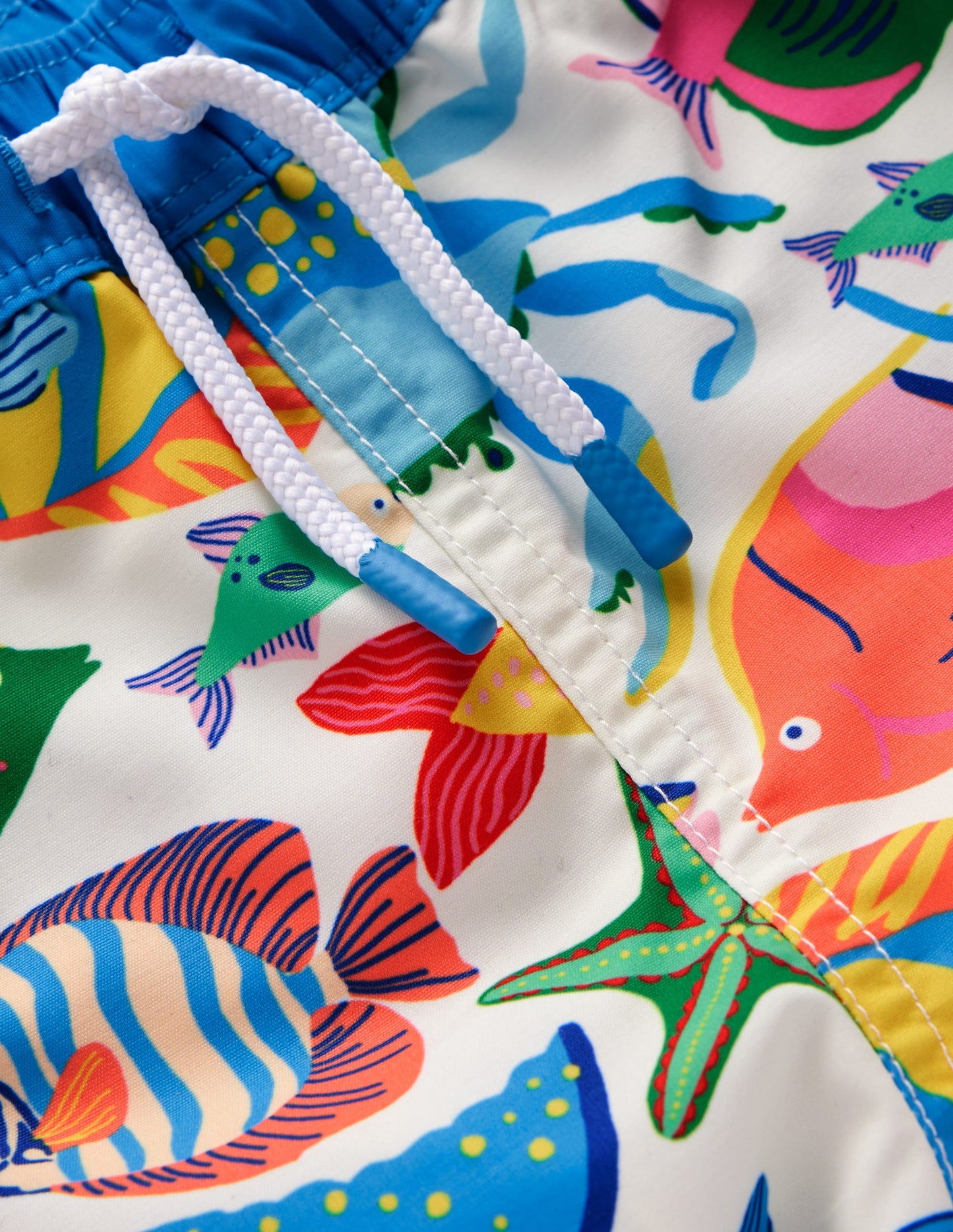 Swim Shorts-Swimming Fish