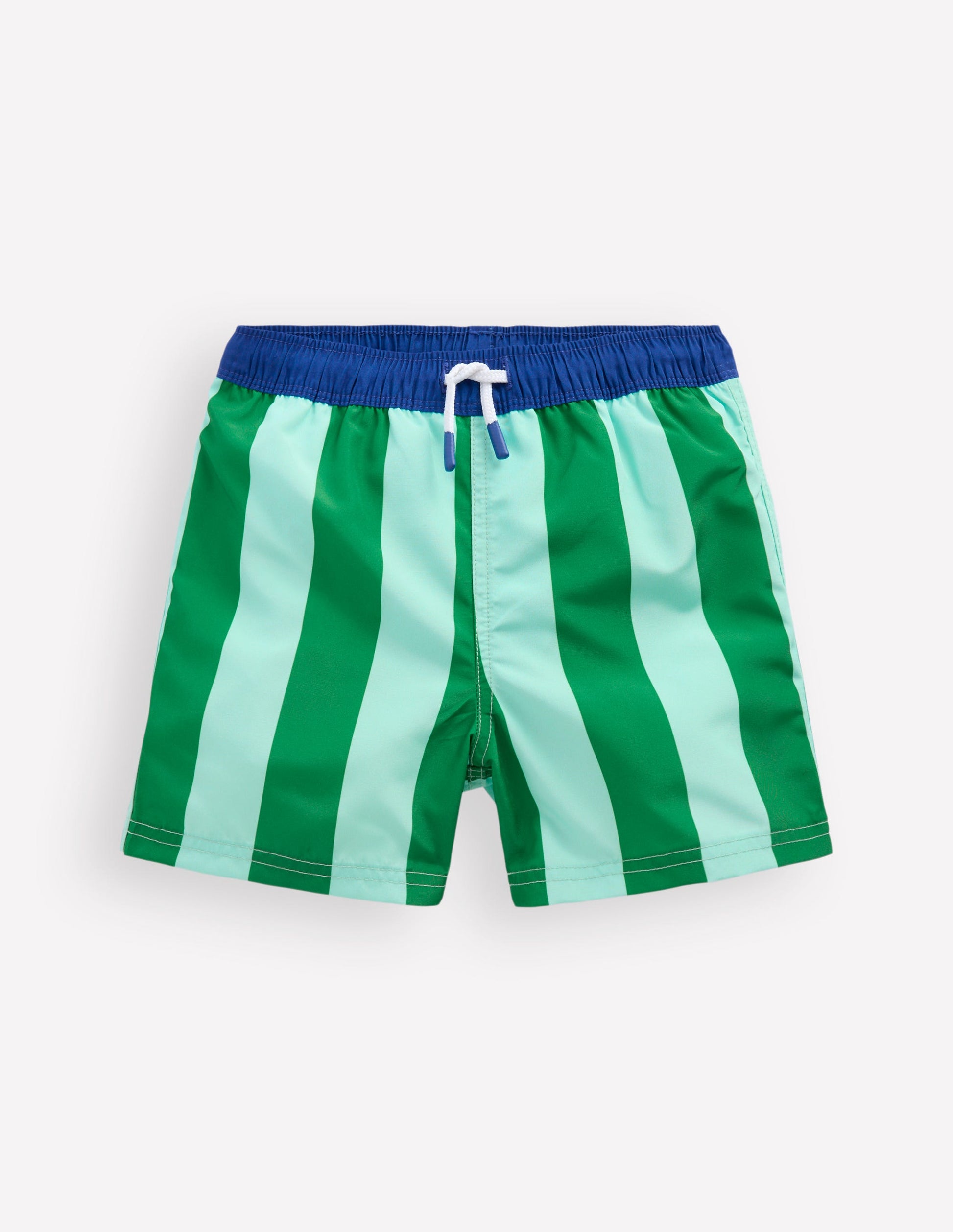 Swim Shorts-Contrast Stripe-1