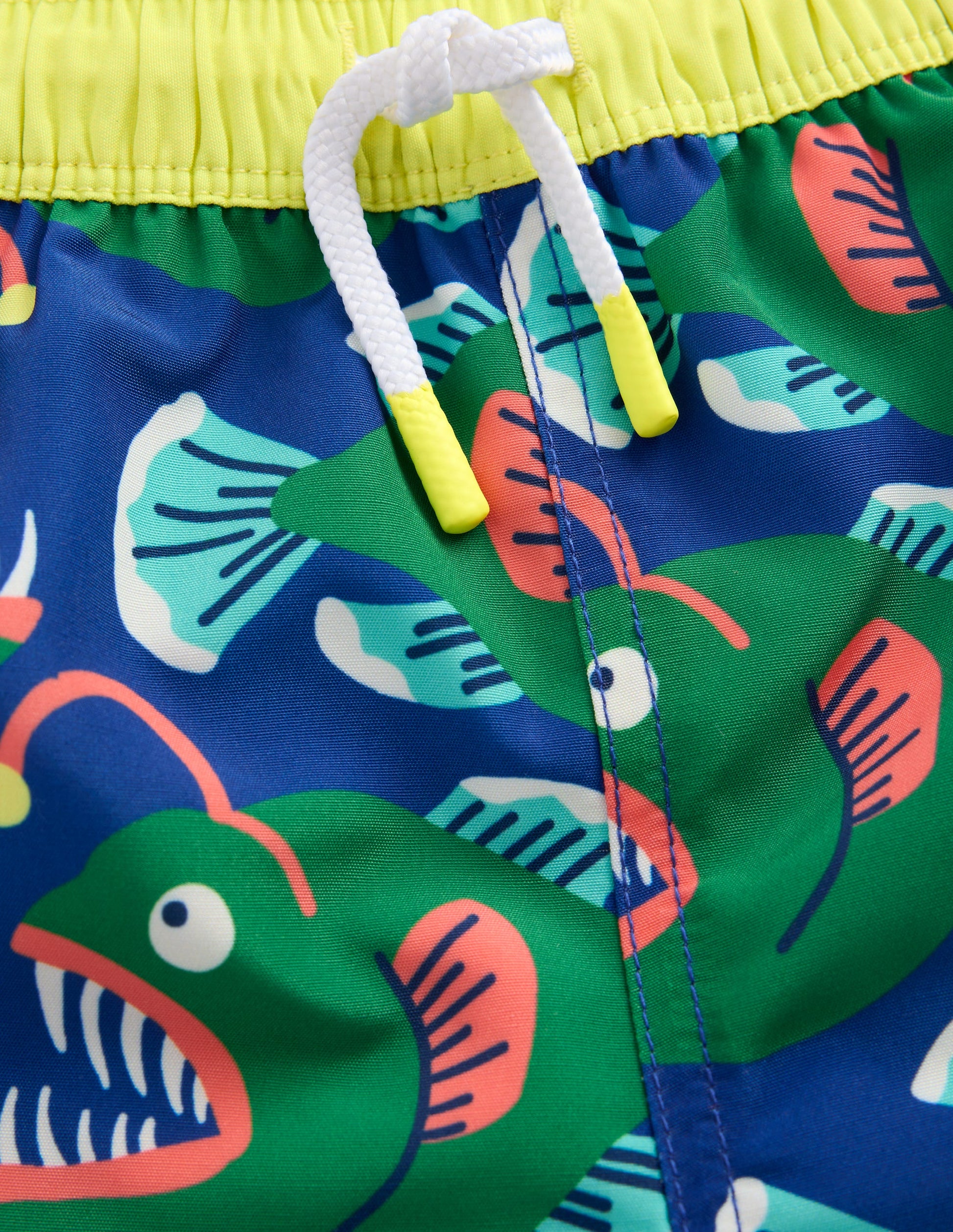 Swim Shorts-Angelfish Print-3