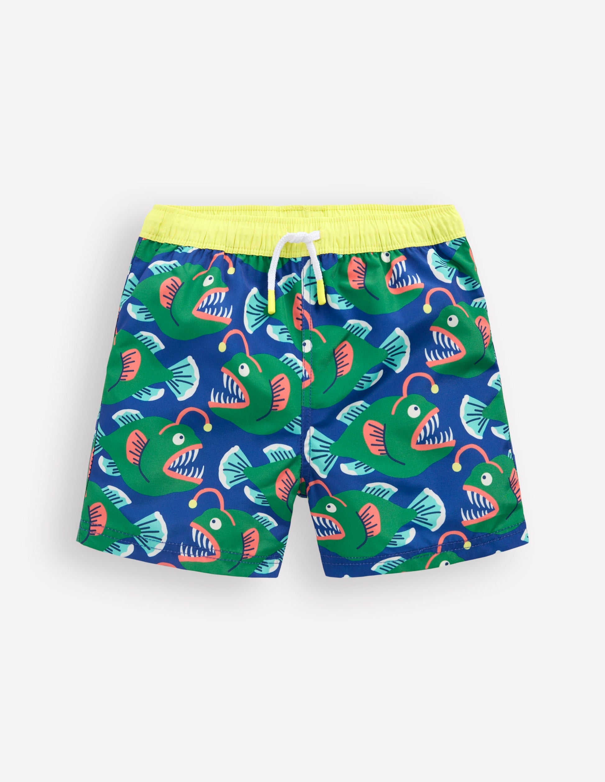 Swim Shorts-Angelfish Print-1