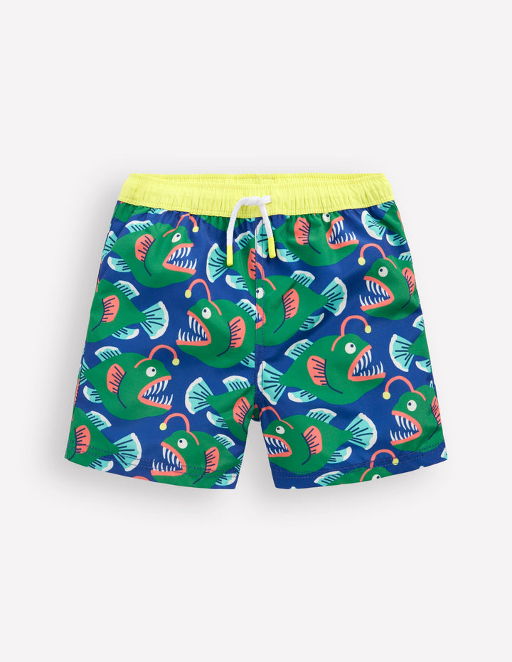 Swim Shorts-Angelfish Print