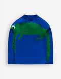 Sun Safe Fun Rash Vest-Blue Croc