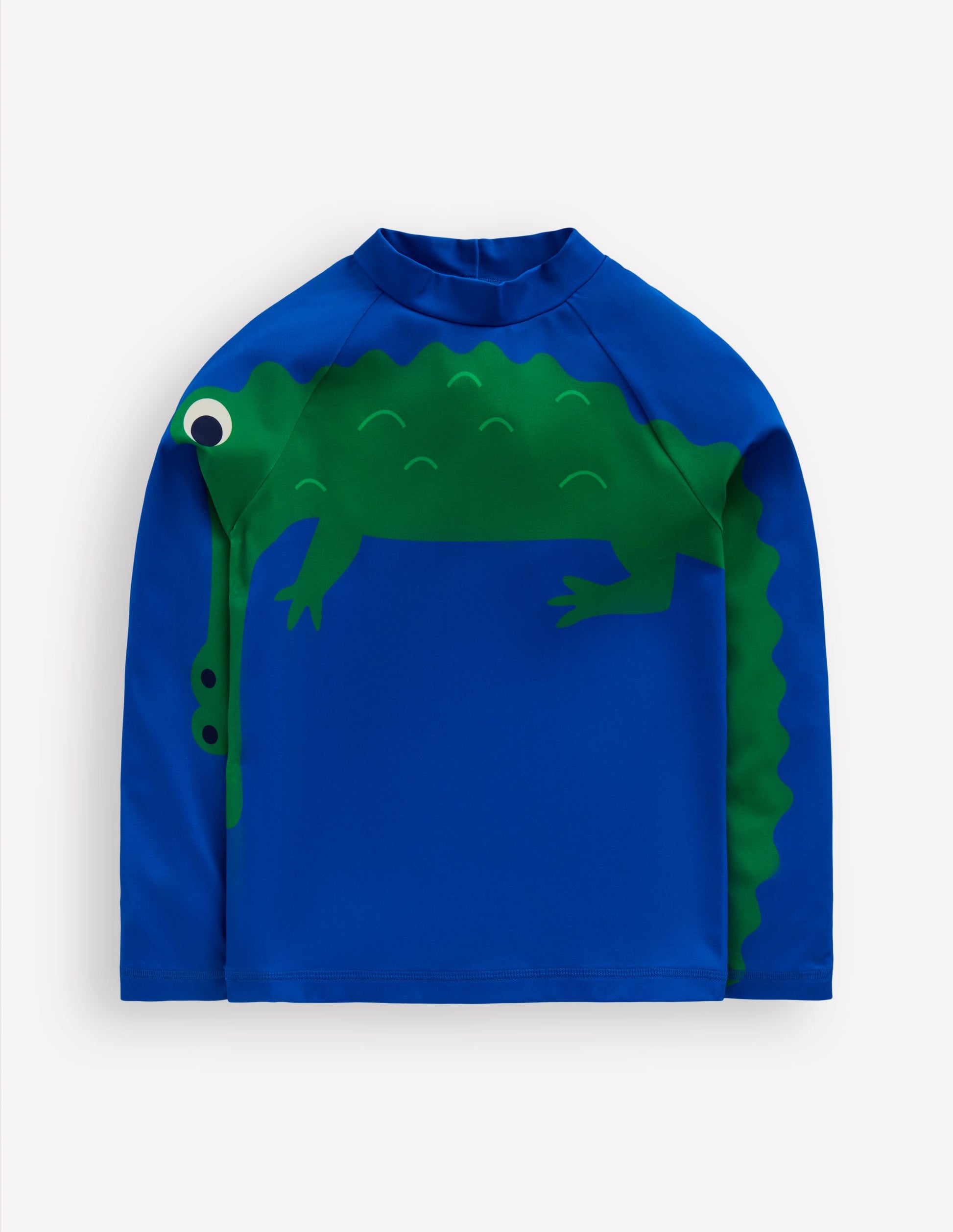 Sun Safe Fun Rash Vest-Blue Croc-3