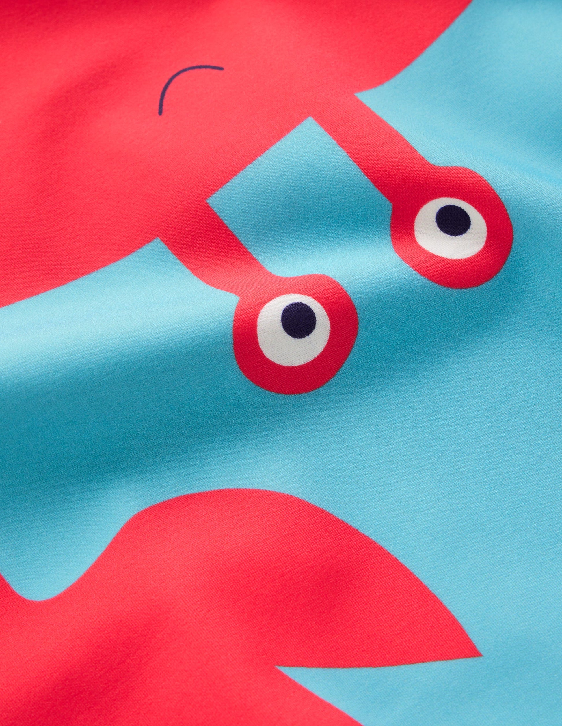 Sun Safe Fun Rash Vest-Aqua Sea Blue Crab-3
