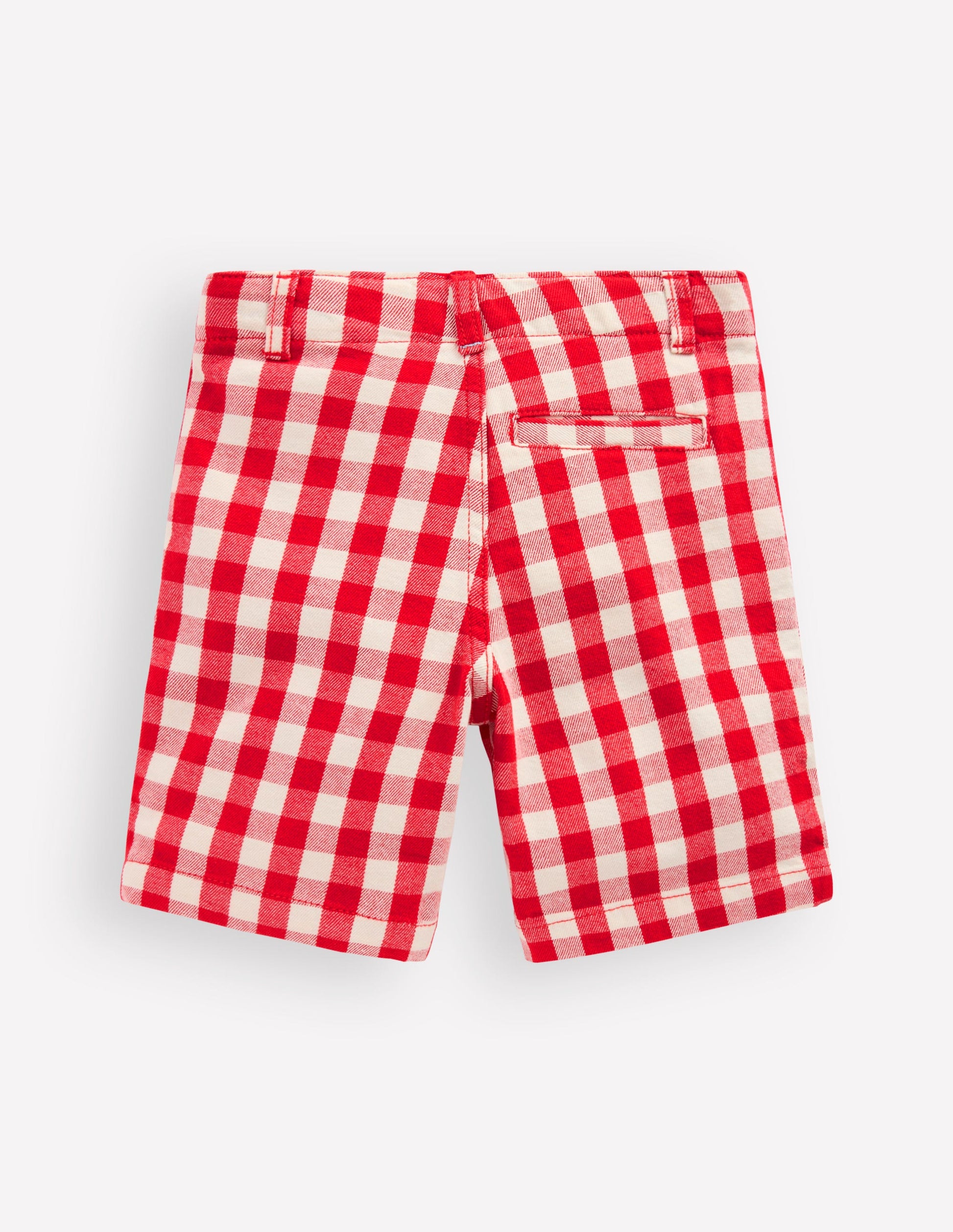 Smart Shorts-Red Gingham-3
