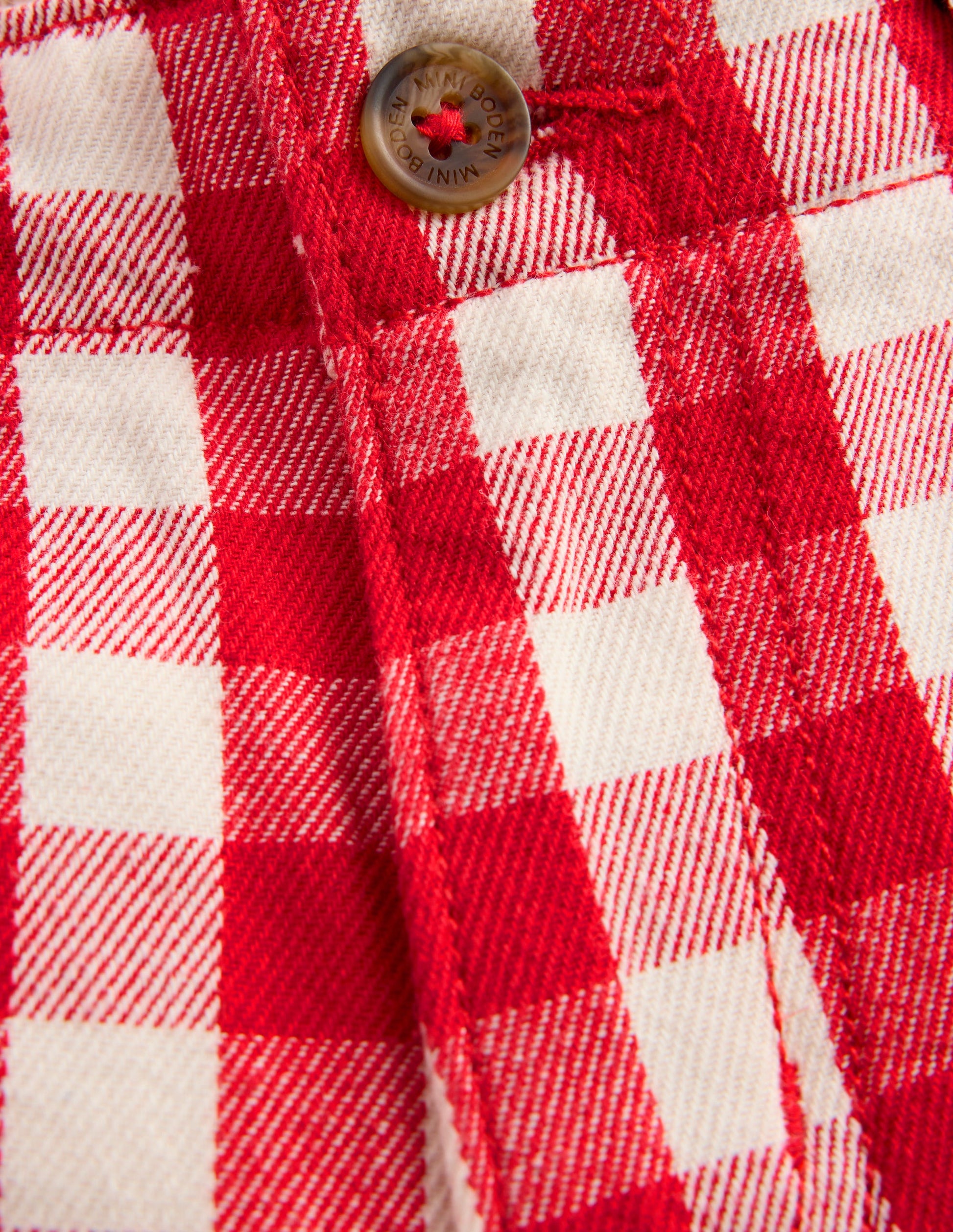 Smart Shorts-Red Gingham-4