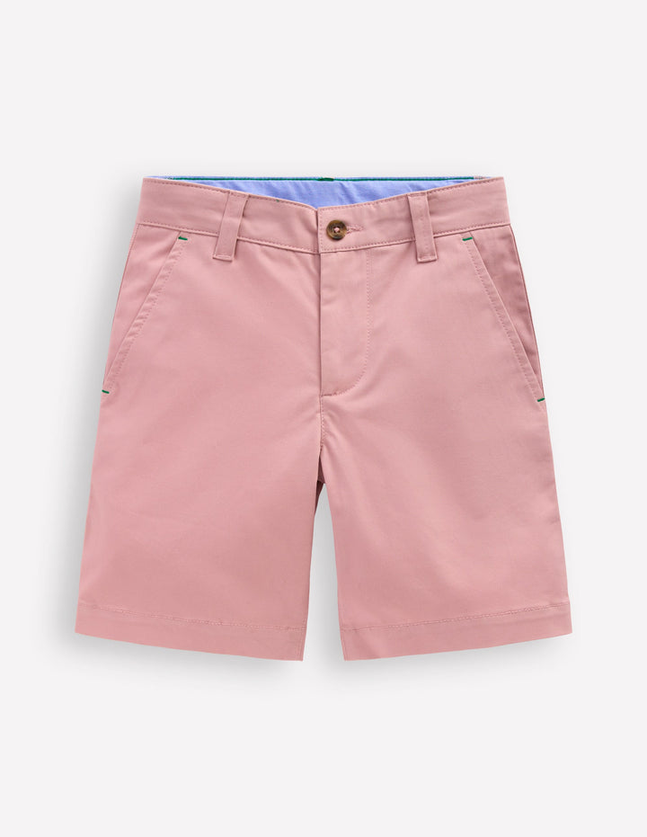 Classic Chino Shorts-Soft Pink