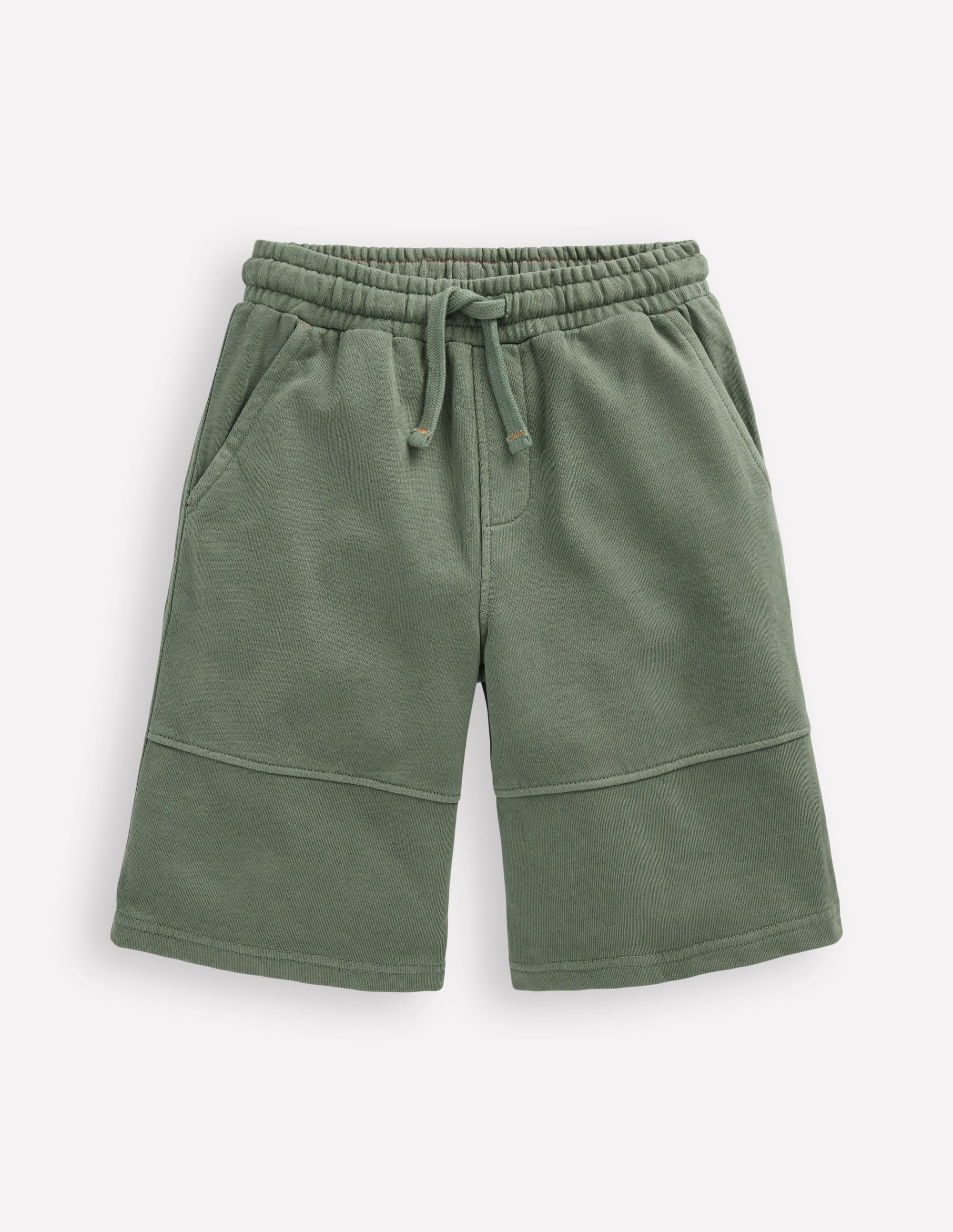 Garment Dye Bermuda Shorts-Bottle Green - Image 1