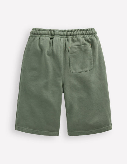 Bermuda Shorts-Bottle Green-2