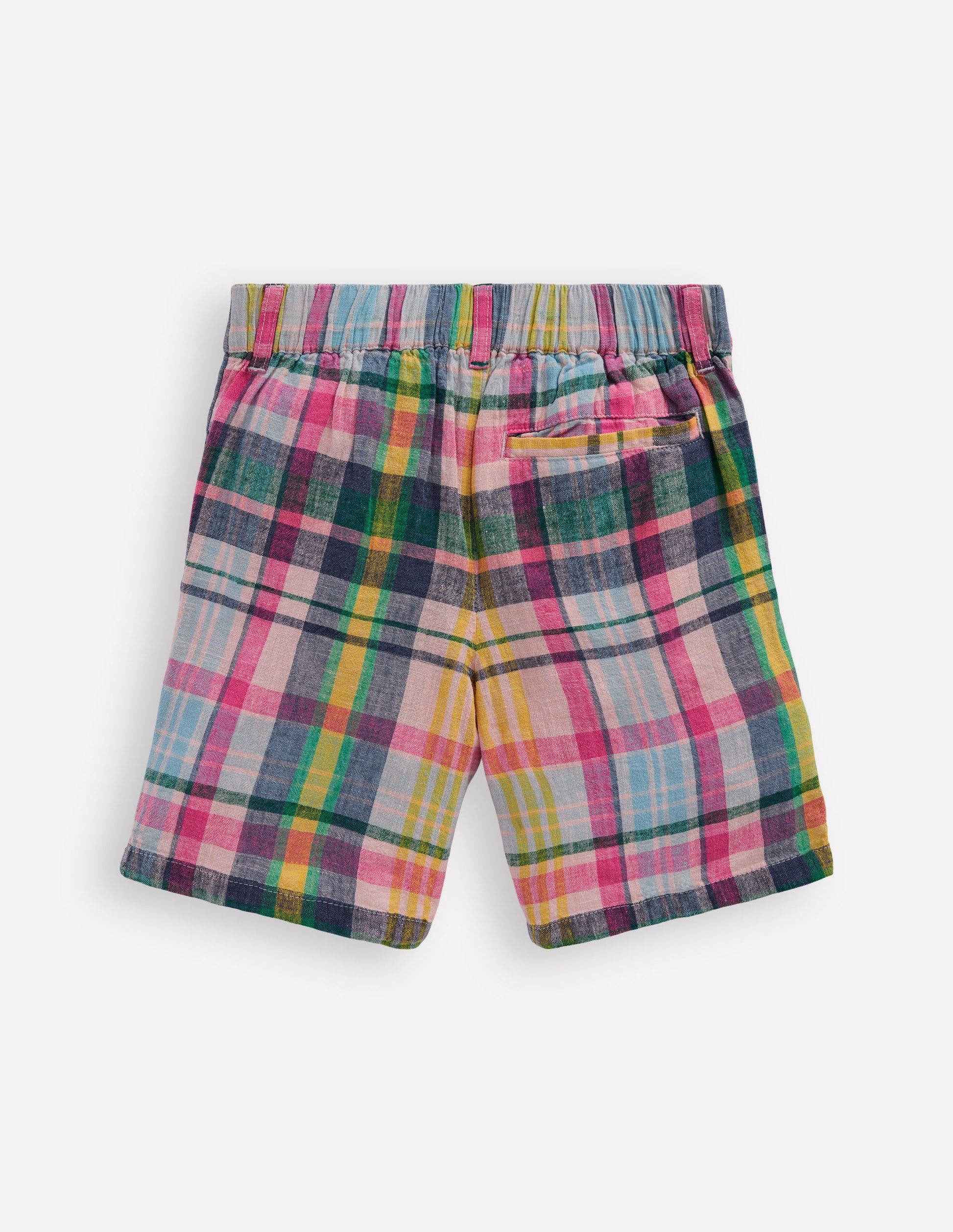 Madras Check Shorts-Madras Check-3