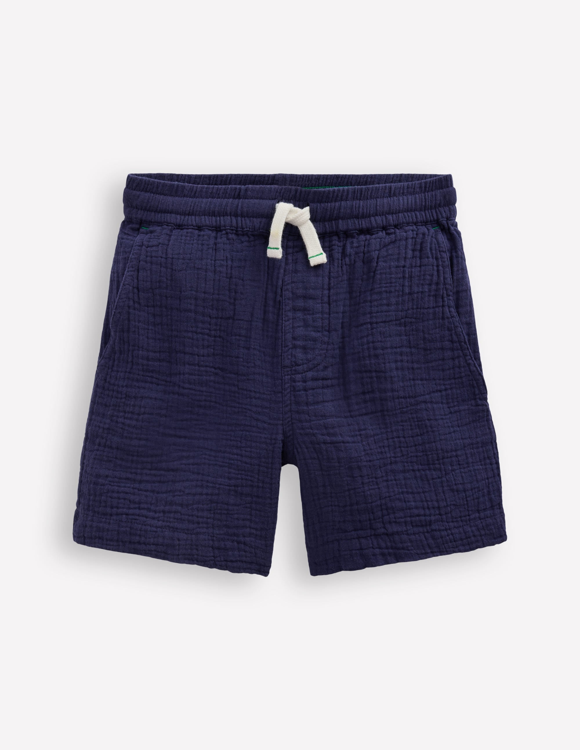 Short Double コート(NAVY) Double Cloth Shorts - Navy | Boden USA