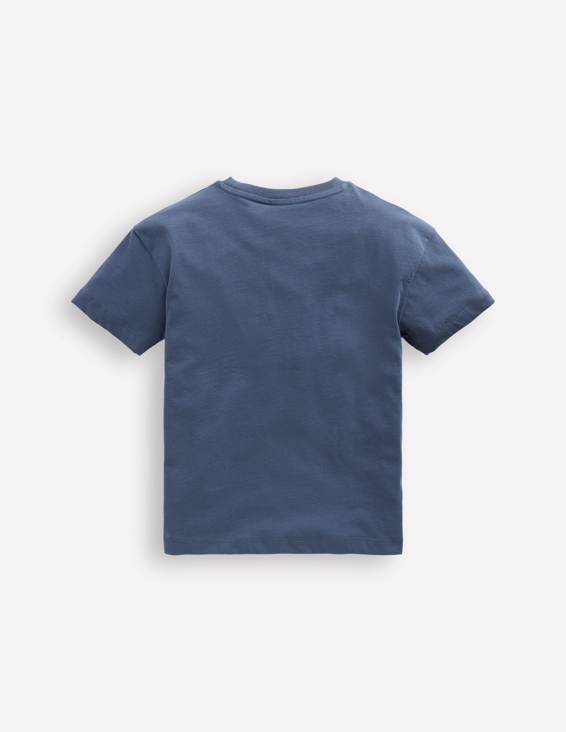 Relaxed Sport Graphic T-shirt-Robot Blue Tennis-4